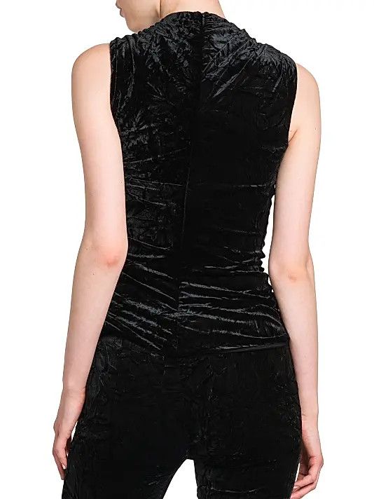 Versace o1y0226 Blouse in Black Size XS / US 0-2 / IT 36-38 - 4 Thumbnail