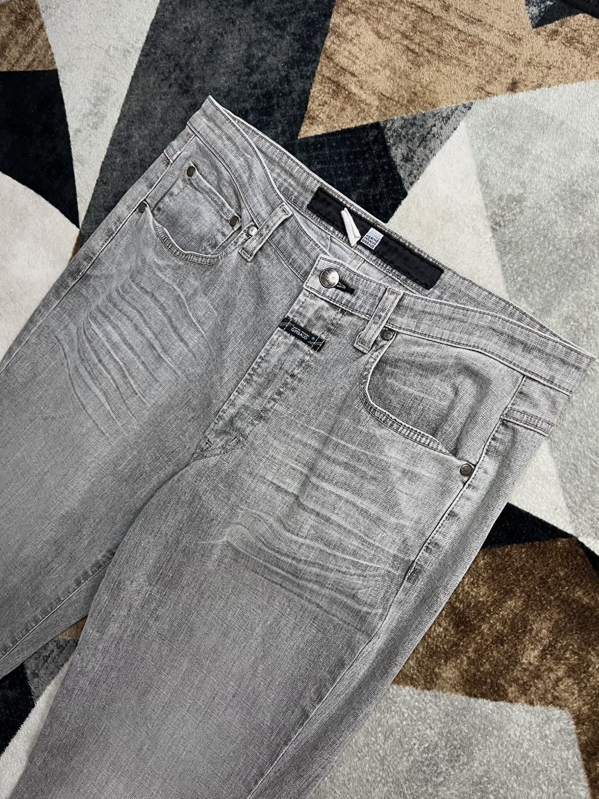 Marithe + Francois Girbaud Vintage Marithe Francois Girbaud Grey Wash Denim Size US 34 / EU 50 - 7 Thumbnail