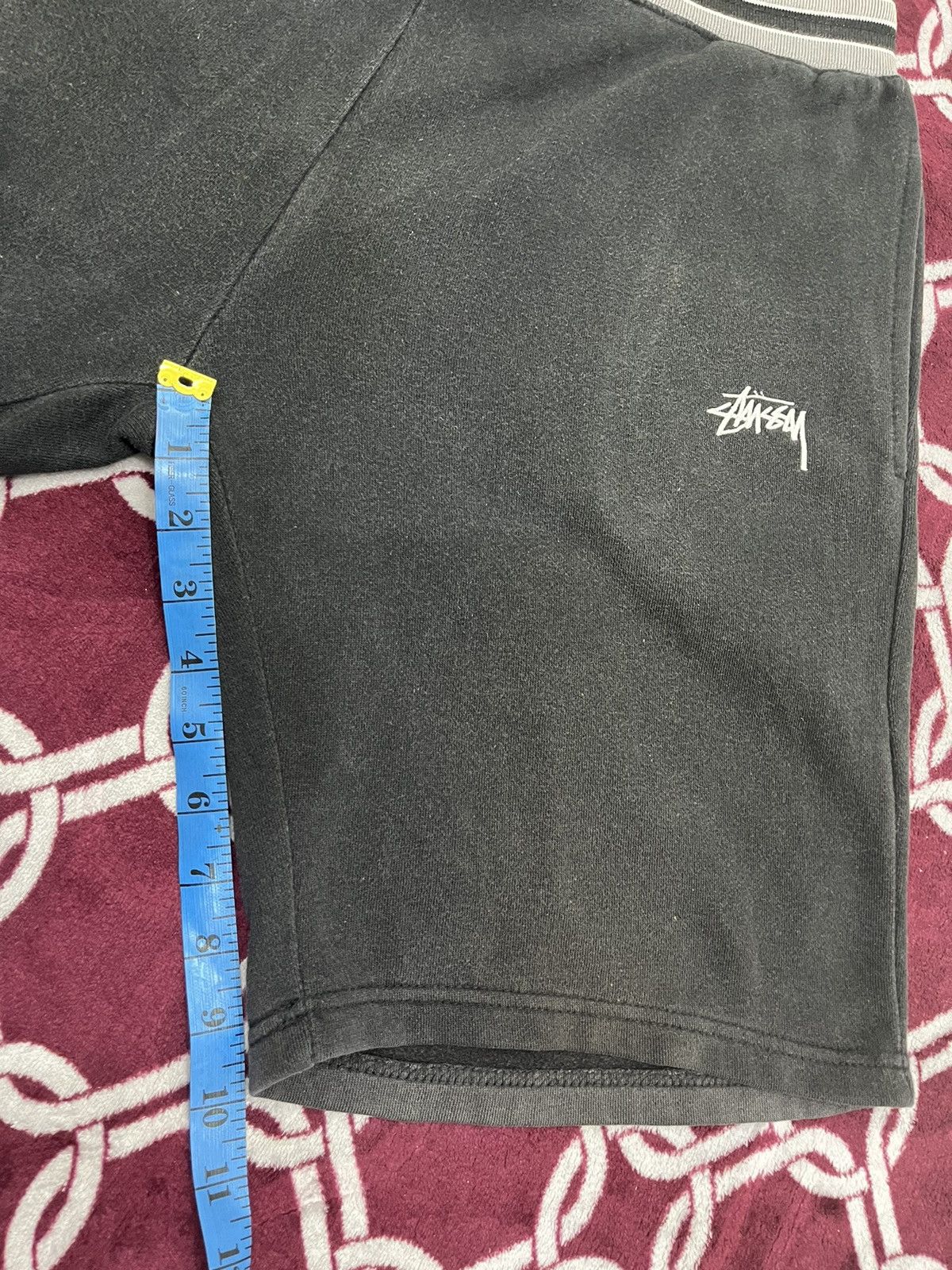 Stussy Stussy Embroidered Logo Faded Shorts 🩳 Size US 32 / EU 48 - 18 Thumbnail