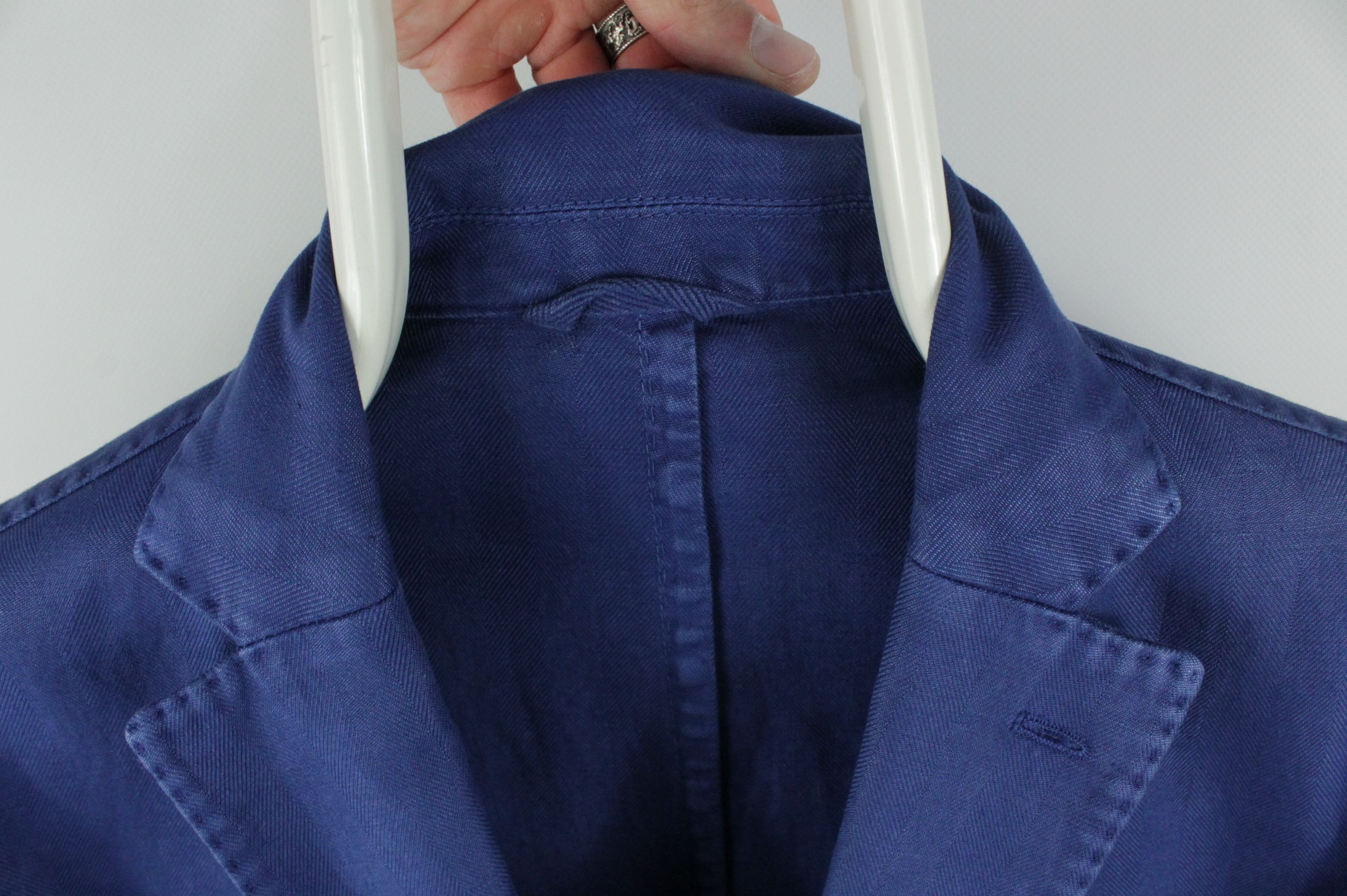 Boggi Boggi Milano Italian Style Linen Cotton Sport Coat Jacket Size US M / EU 48-50 / 2 - 3 Thumbnail