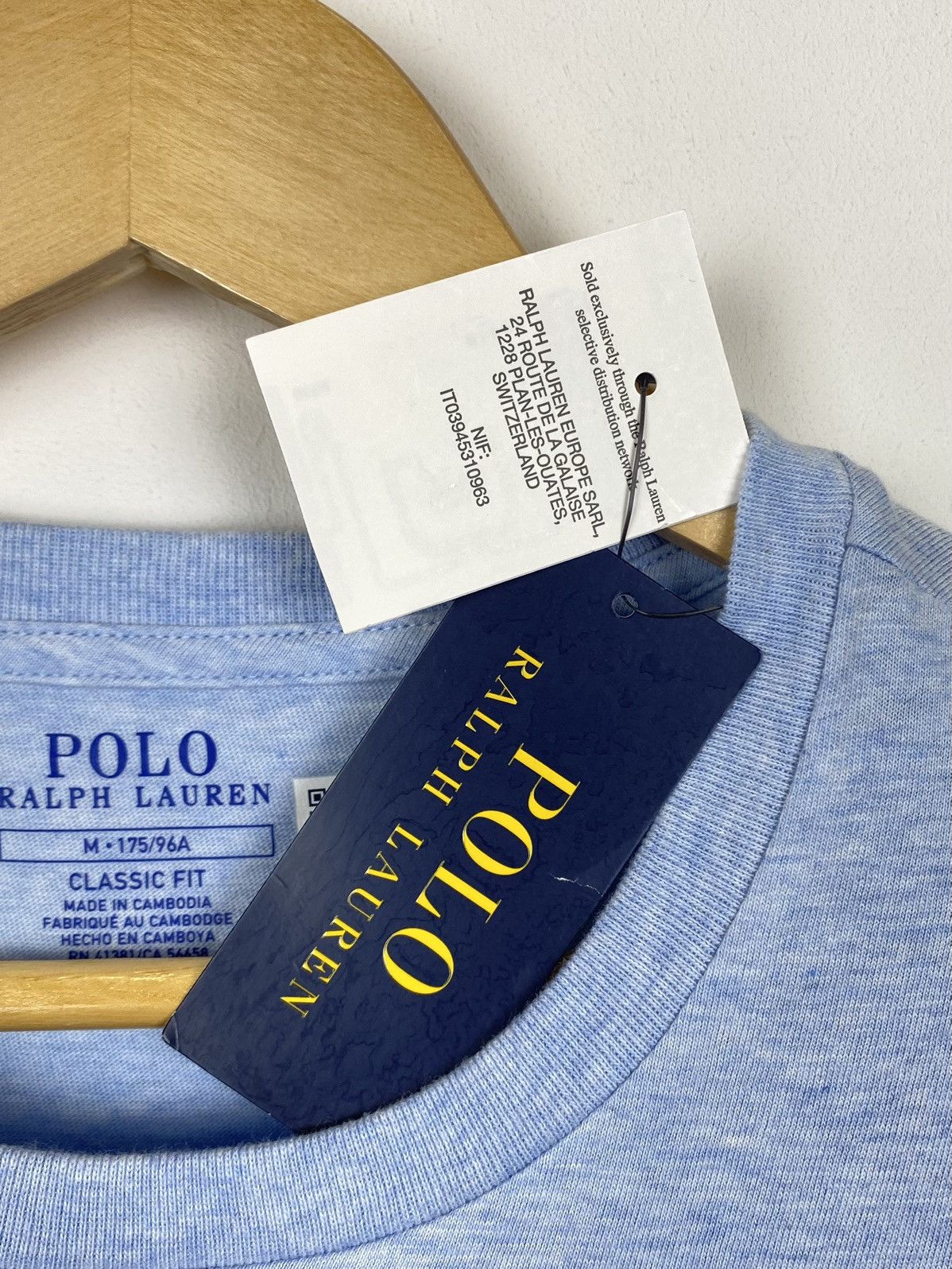 Polo Ralph Lauren NWT Polo Ralph Lauren Classic Fit Blue T-Shirt Men’s Size M Size US M / EU 48-50 / 2 - 5 Thumbnail