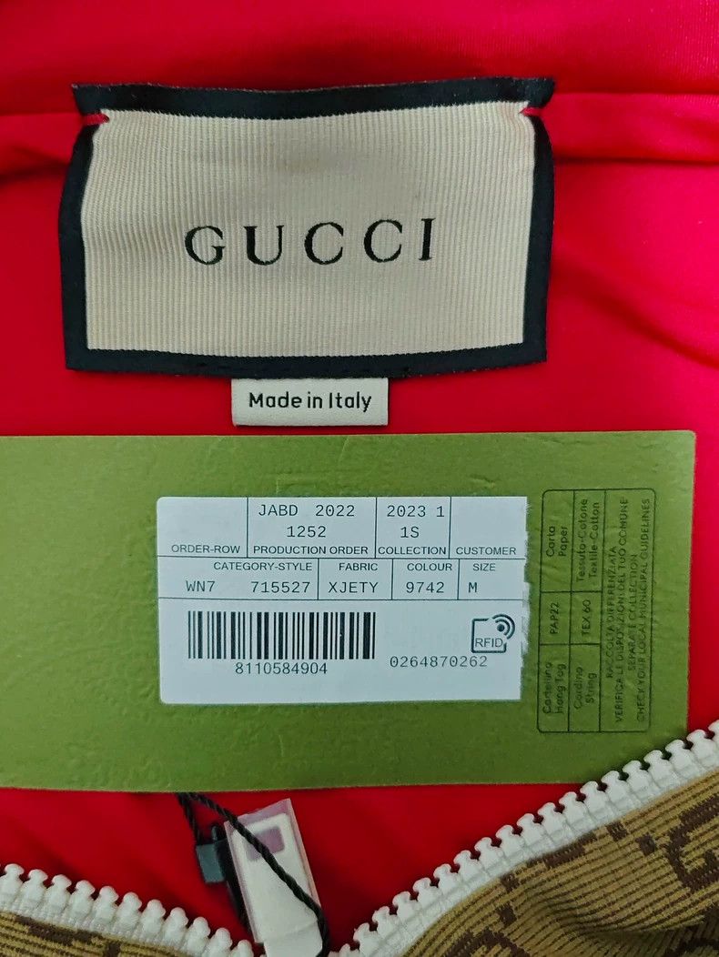 Gucci GucciLogo old flower full print hooded zipper jacket 2503-N Size US M / EU 48-50 / 2 - 4 Thumbnail