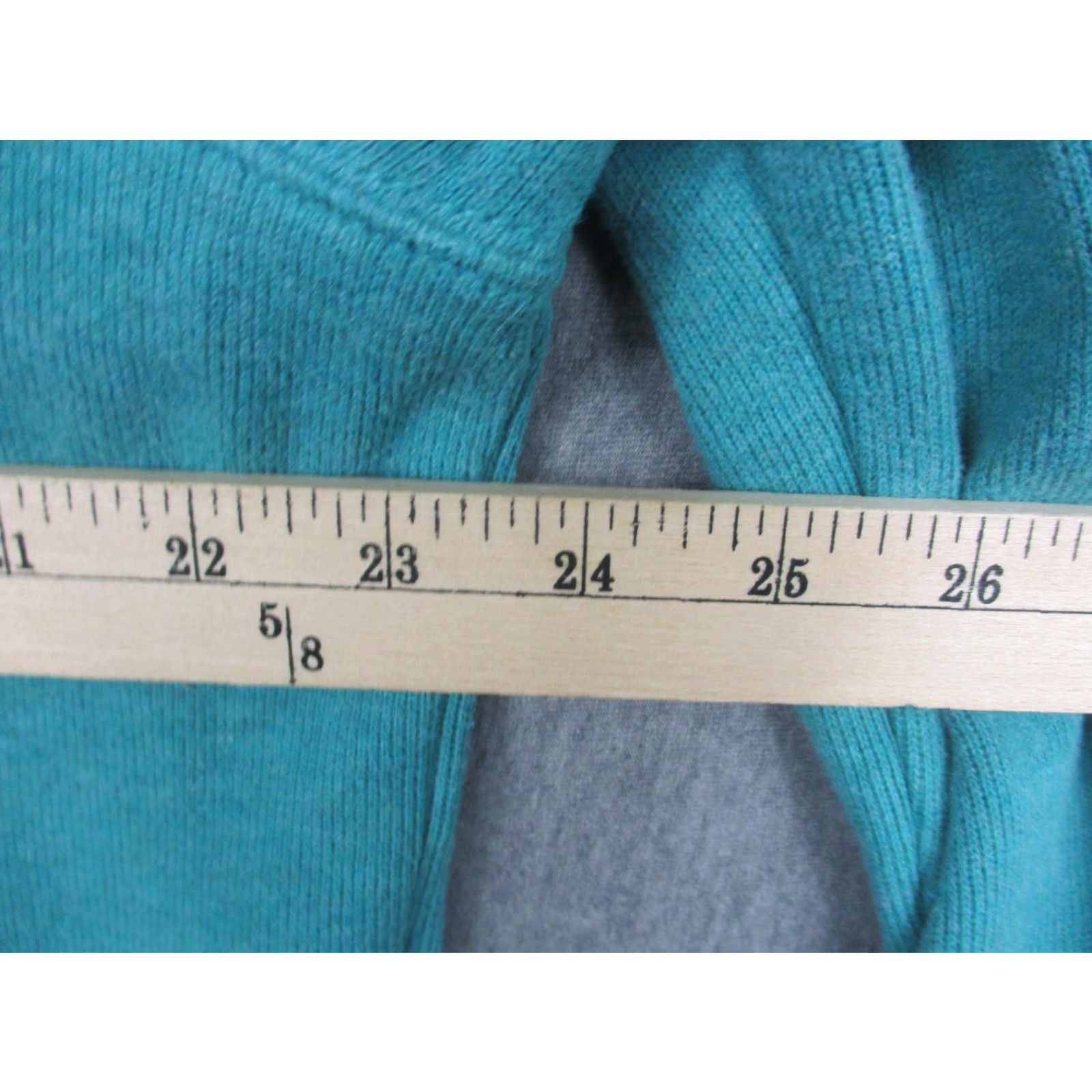 Polo Ralph Lauren Polo Ralph Lauren Pullover Mens Large Teal Mockneck Long Sleeve Knit Shirt Size US L / EU 52-54 / 3 - 5 Thumbnail