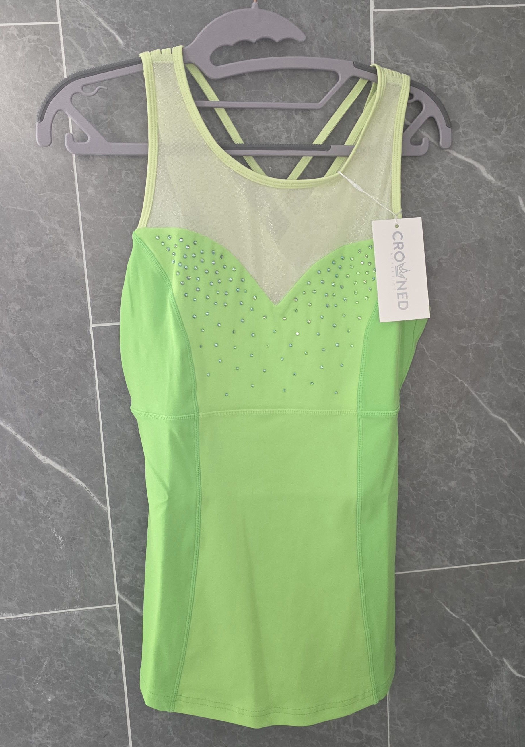 Other NWT Crowned Athletics Pixie Flyer Athletic Tank - Green M Size M / US 6-8 / IT 42-44 - 1 Thumbnail