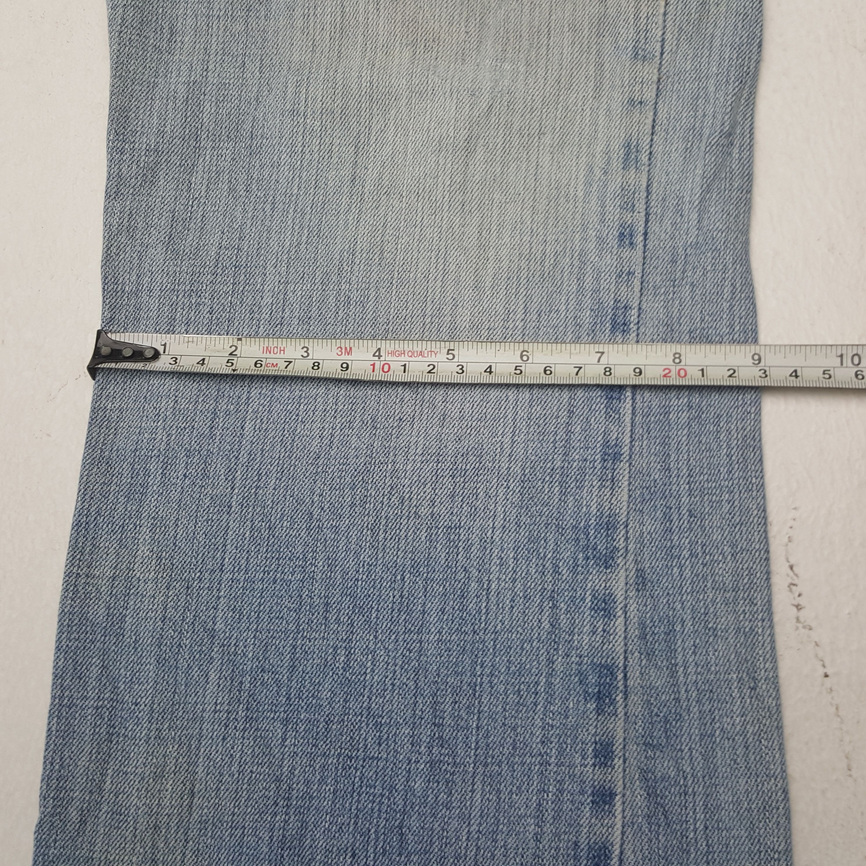 Levi's × Vintage Vintage Levi's Low Rise X Boot Cut Distressed Denim Jeans Size US 32 / EU 48 - 10 Thumbnail