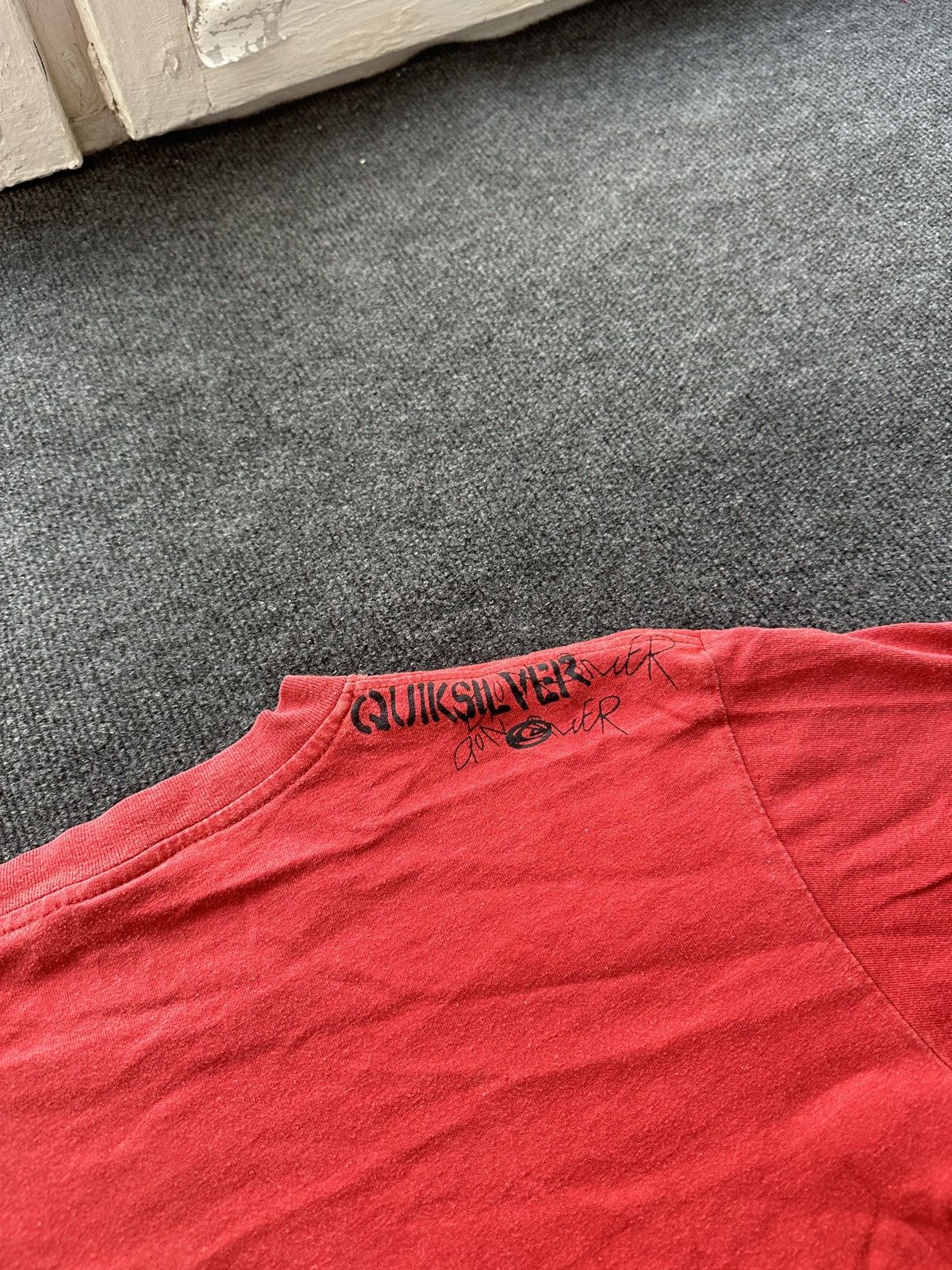 Quiksilver 🚨Vintage Big Logo QUIKSILVER BOXY LOGO T SHIRT SLEEVE Y2K Size US L / EU 52-54 / 3 - 9 Thumbnail