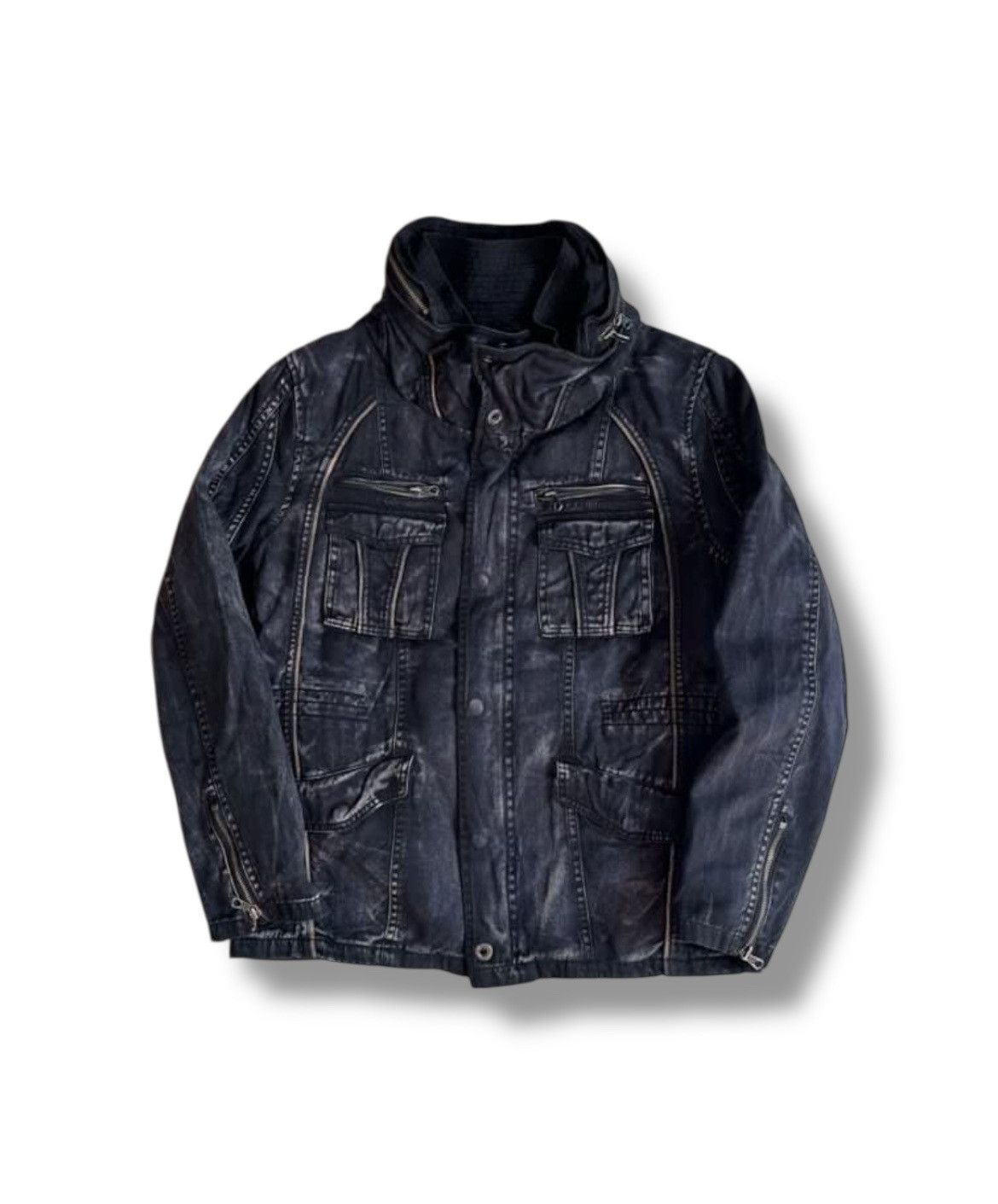 In The Attic In The Attic Multipocket Denim Jacket Size US M / EU 48-50 / 2 - 1 Thumbnail
