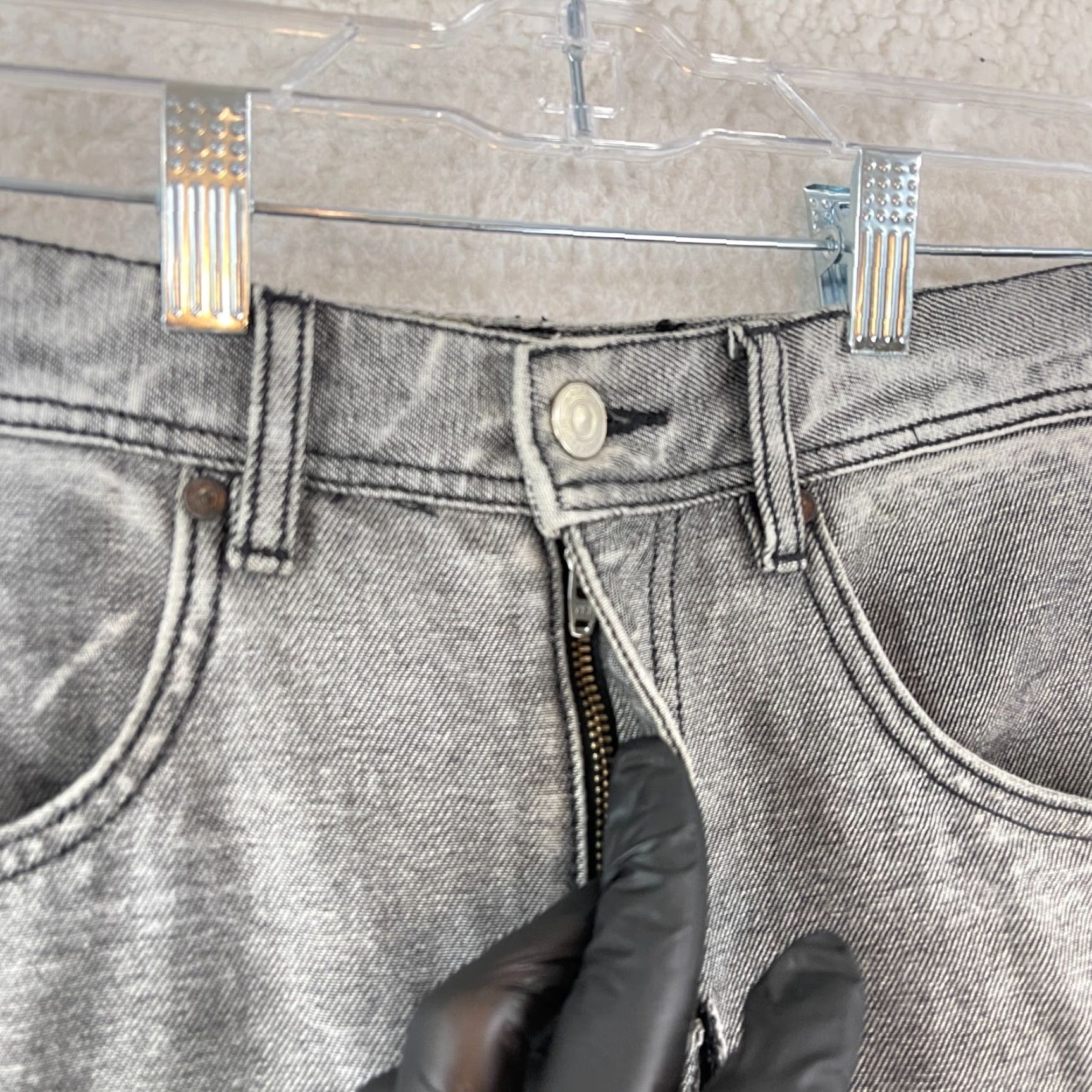 Andersson Bell Andersson Bell Tom Reverse Jeans Size 29 Washed Black Mens Size US 29 - 6 Thumbnail