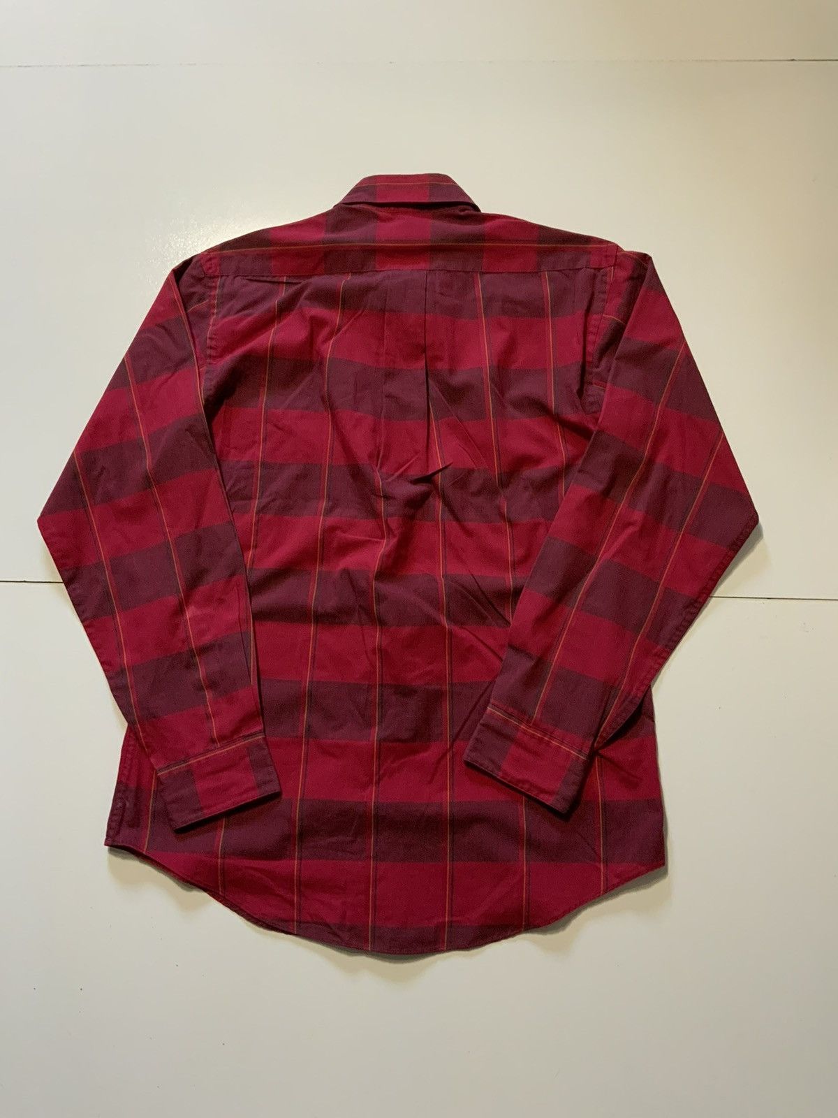 Dior × Vintage Vintage Christian Dior Checkered Plaid Button Front Shirt Size US M / EU 48-50 / 2 - 2 Thumbnail
