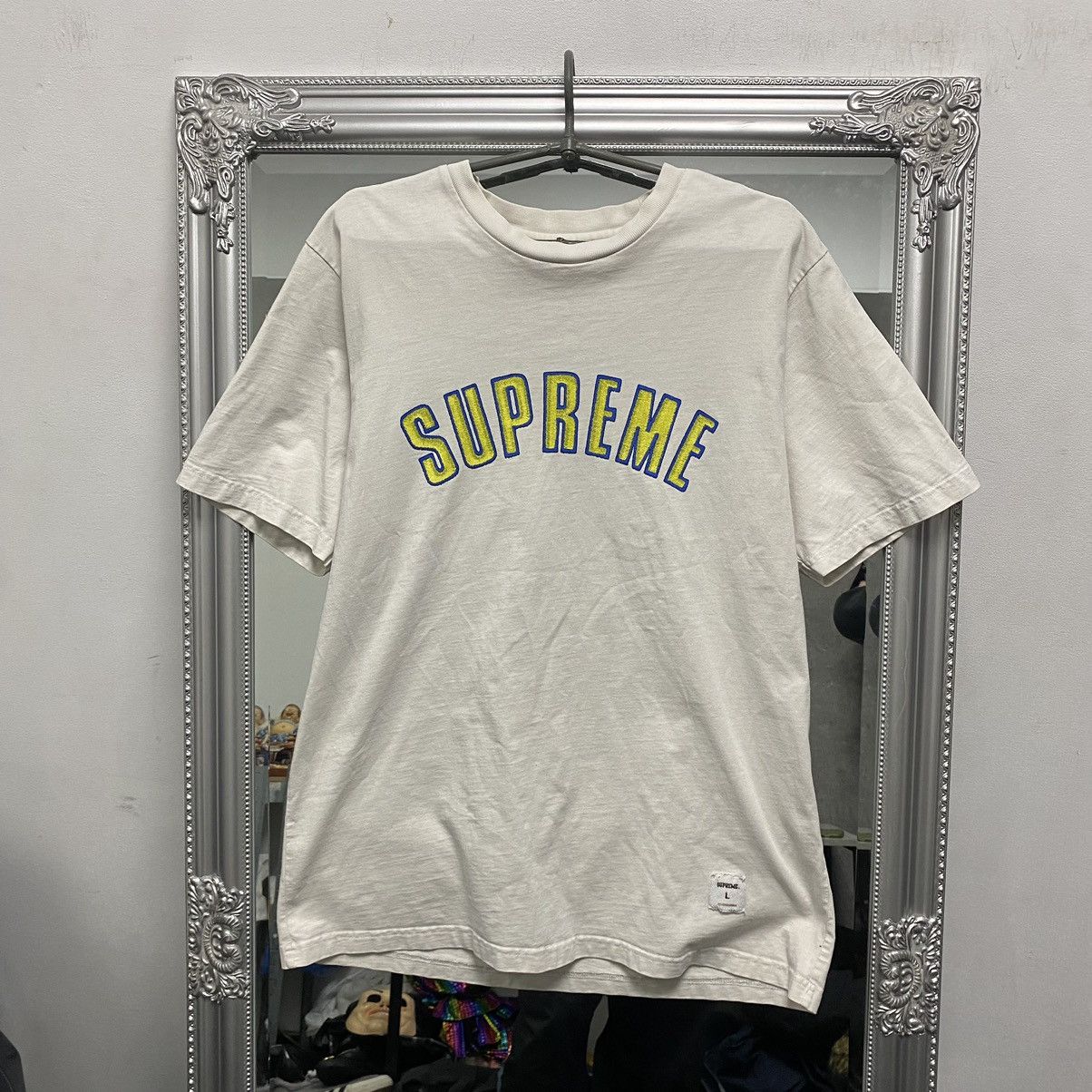 Supreme Supreme T-Shirt White Big Logo Size US L / EU 52-54 / 3 - 1 Thumbnail