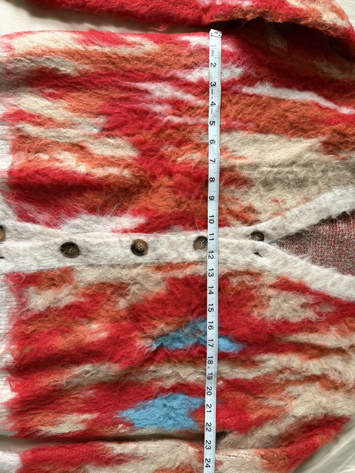 No Maintenance No Maintenance Red Still Shag Cardigan Size US M / EU 48-50 / 2 - 5 Thumbnail