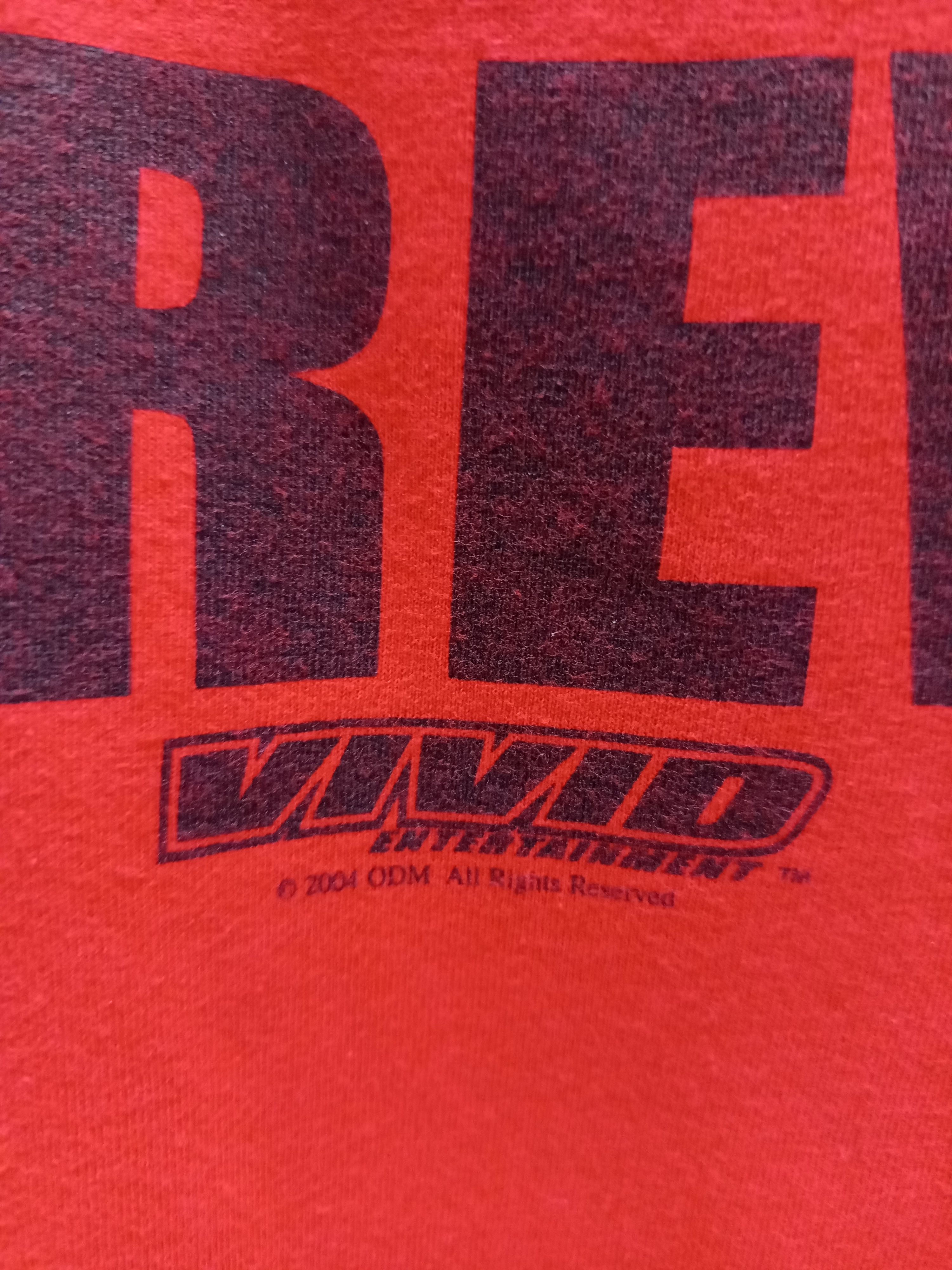 Seditionaries Vivid Entertainment 2004 Crew T Shirt Size US XL / EU 56 / 4 - 7 Thumbnail