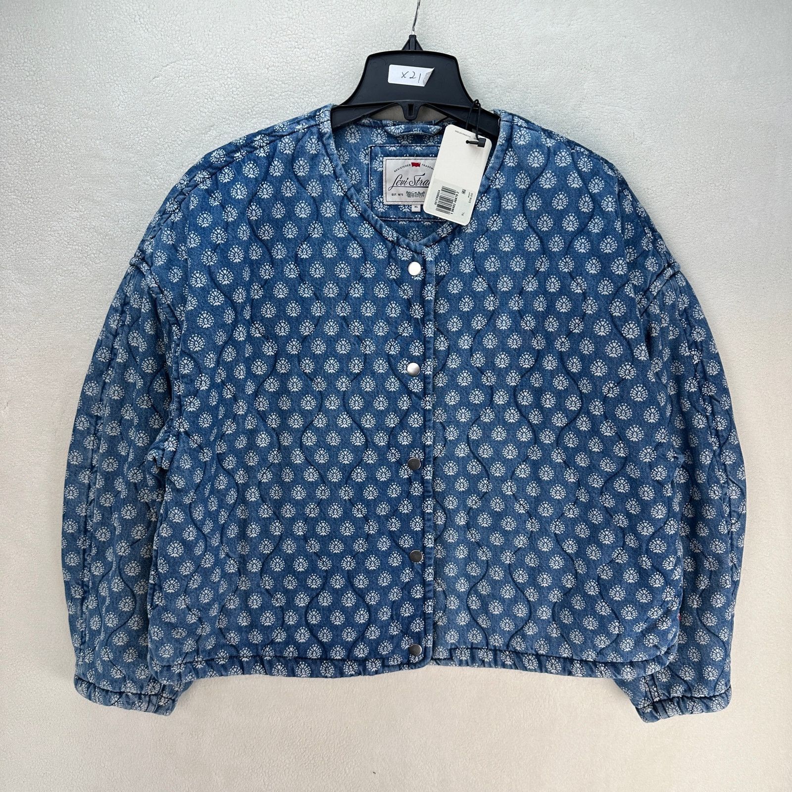 Levi's LEVI'S WOMEN'S XLARGE RUMER QUILTED LINER JACKET 001FR0004 Size XL / US 12-14 / IT 48-50 - 1 Thumbnail
