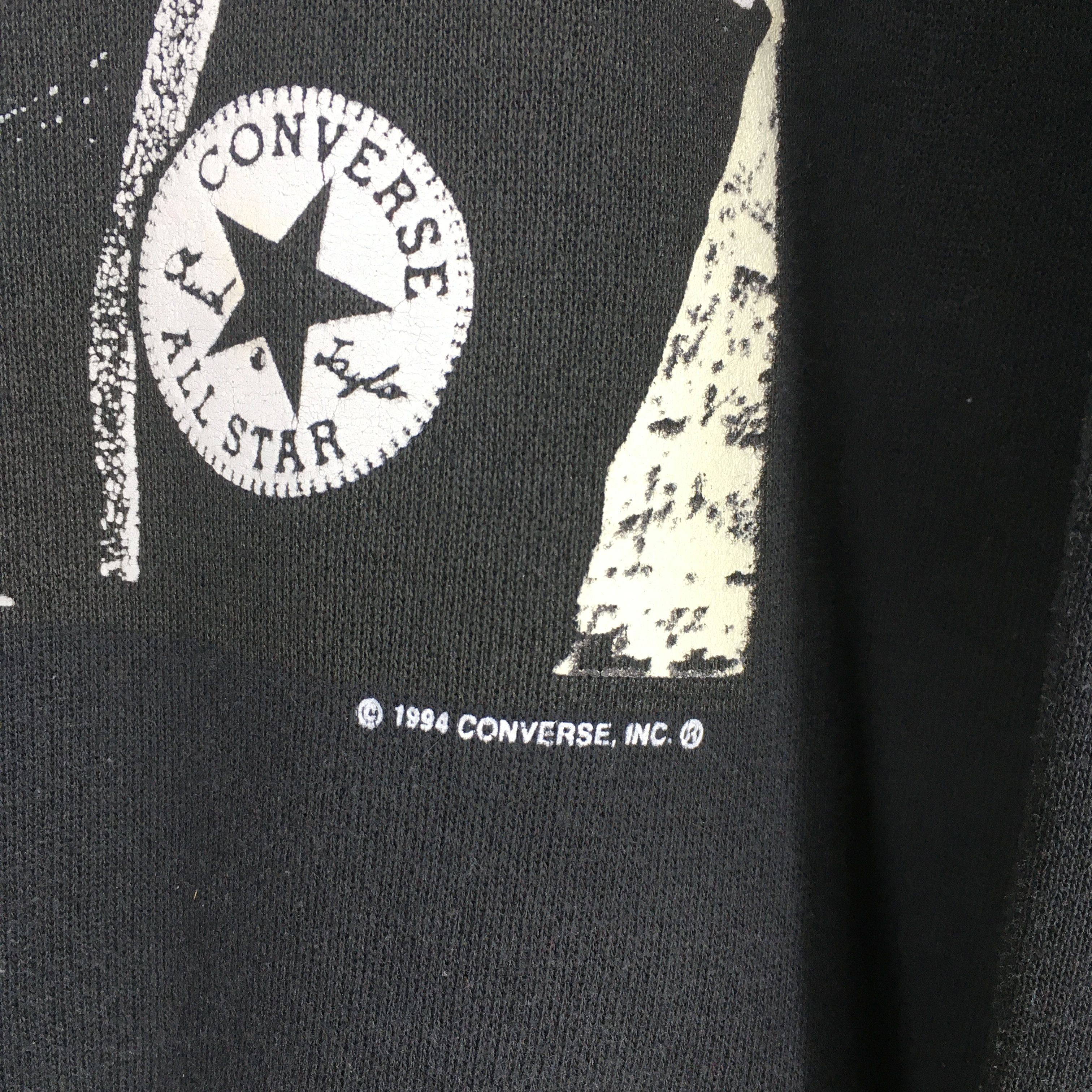 Converse × Vintage Vintage 90s Converse All Star Sweater Medium Size US M / EU 48-50 / 2 - 4 Thumbnail
