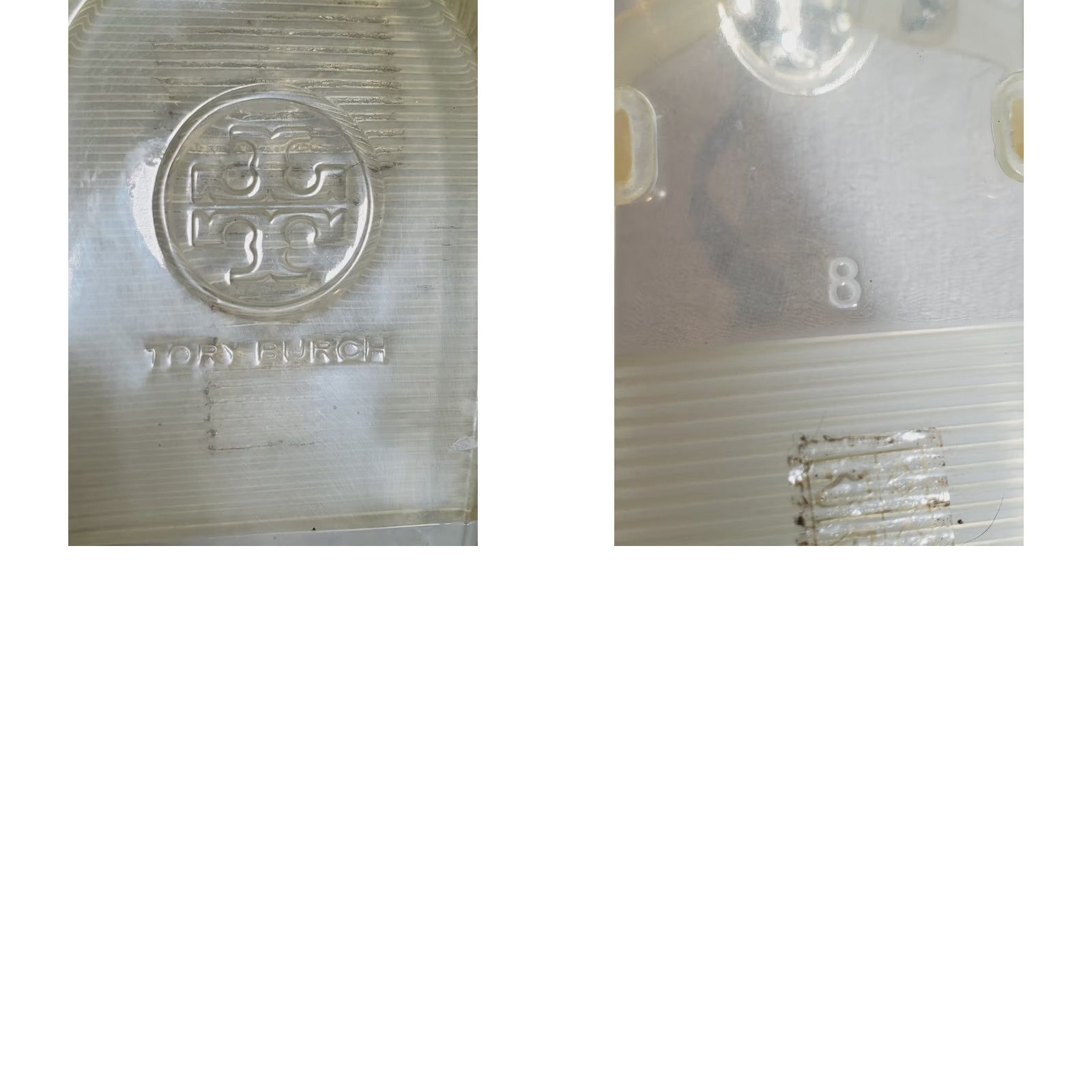 Tory Burch Tory Burch Mini Miller Flat Jelly Thong Sandal Clear Yellow Medallion Women US 8 Size US 8 / IT 38 - 9 Thumbnail