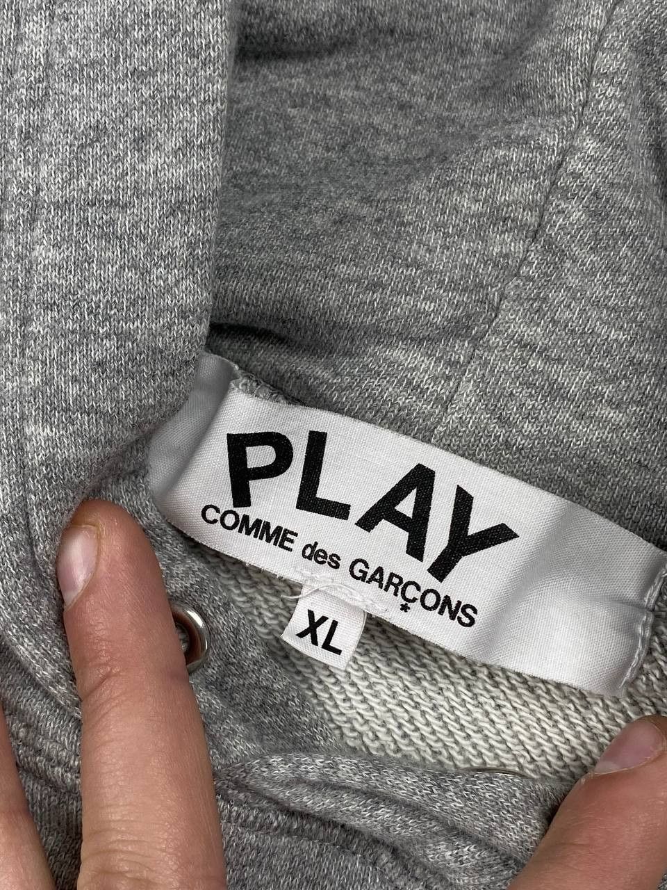 Comme des Garcons PLAY Play Comme des Garçons x Nike Hoodie Big Logo Men Size XL Size US XL / EU 56 / 4 - 8 Thumbnail