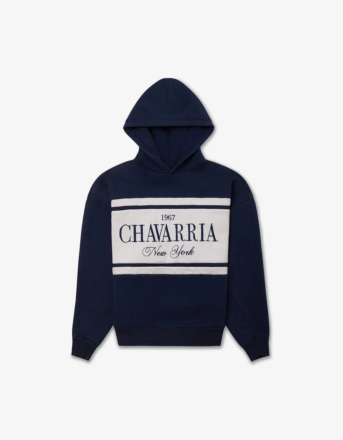 Willy Chavarria Willy Chavarria Blue Chavarria Stripe Gilroy Hoodie Size US S / EU 44-46 / 1 - 1 Thumbnail