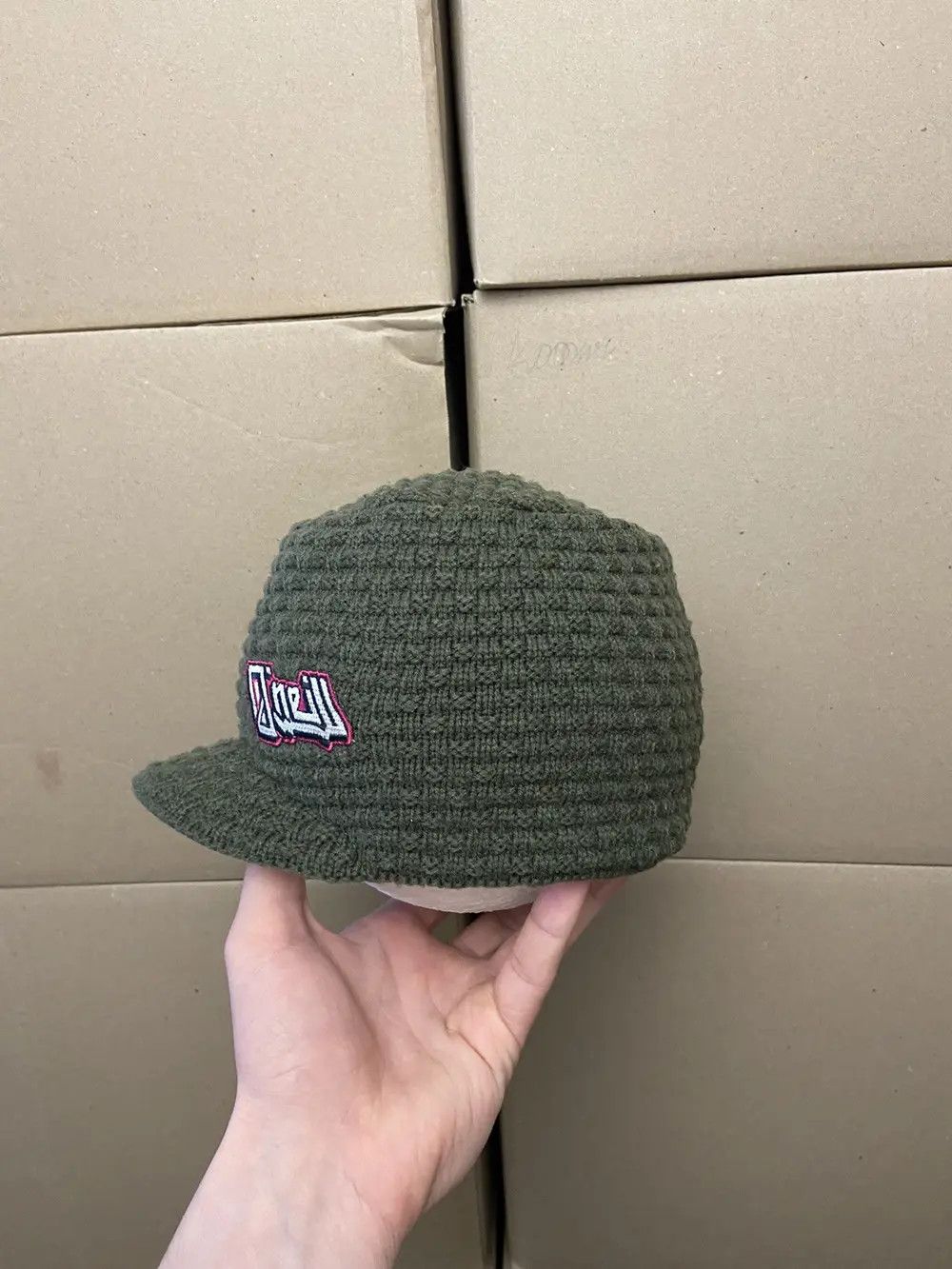 O'Neill VINTAGE ONEILL KNIT Y2K CAP HAT SURF SKATE JAPANESE STREET Size ONE SIZE - 2 Thumbnail