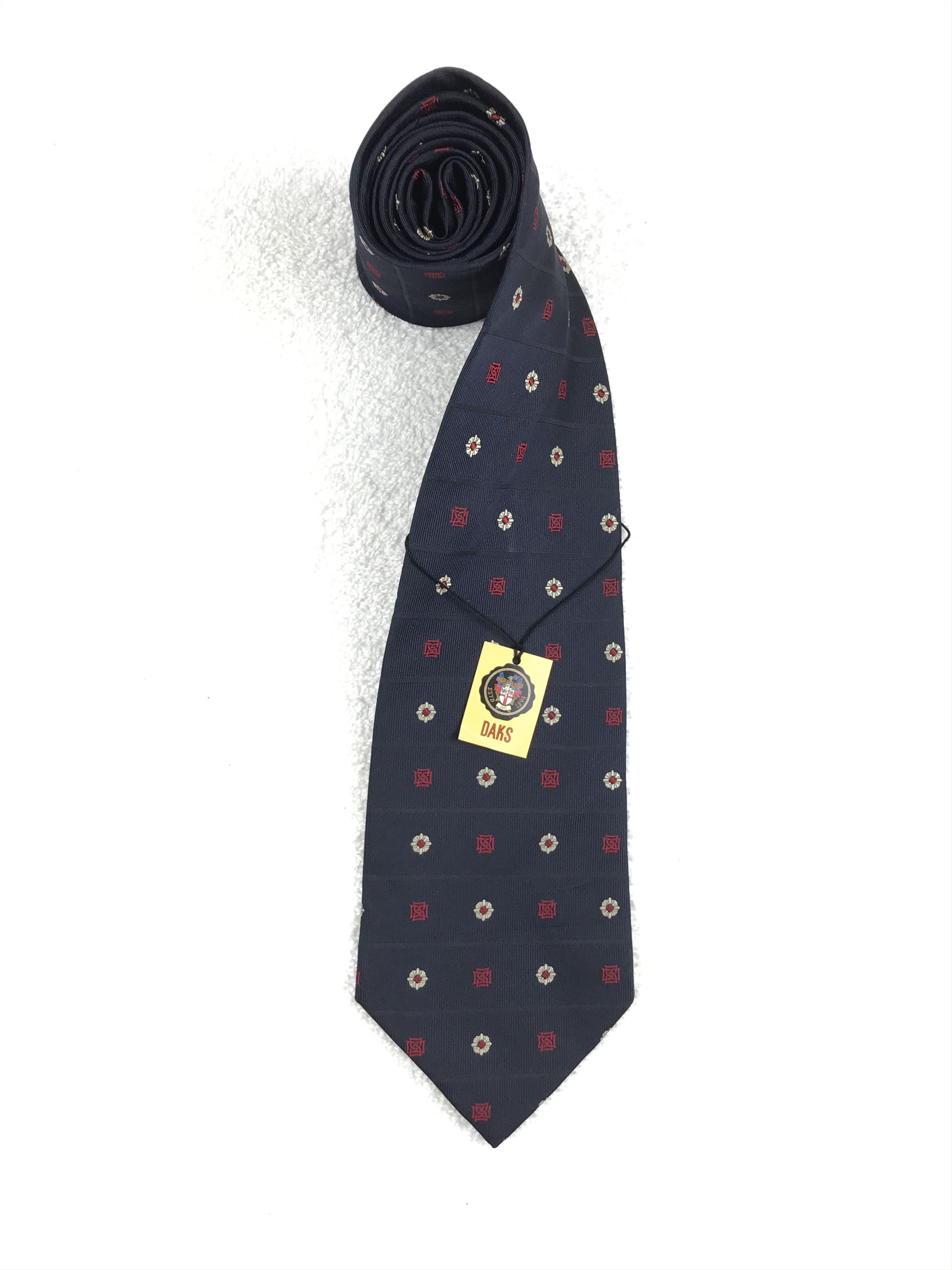 DAKS × Designer × Vintage Vintage DAKS Silk Necktie Size ONE SIZE - 2 Thumbnail