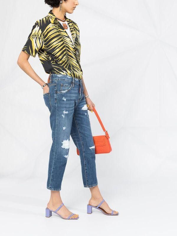 Dsquared2 Dsquared2 Beach Cool Girl cropped jeans Size 26" / US 2 / IT 38 - 9 Thumbnail