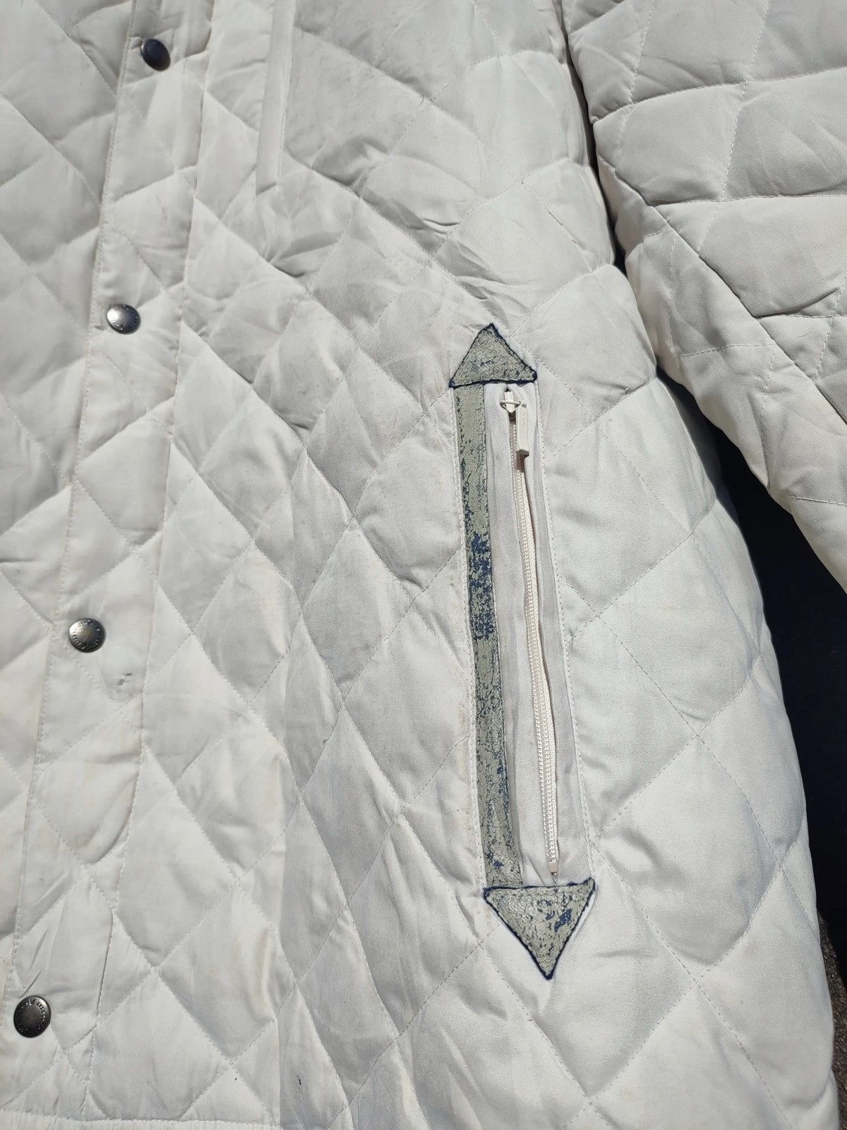 Lyle & Scott × Vintage Vintage 90s Lyle & Scott Quilted Down Jacket Size US L / EU 52-54 / 3 - 6 Thumbnail