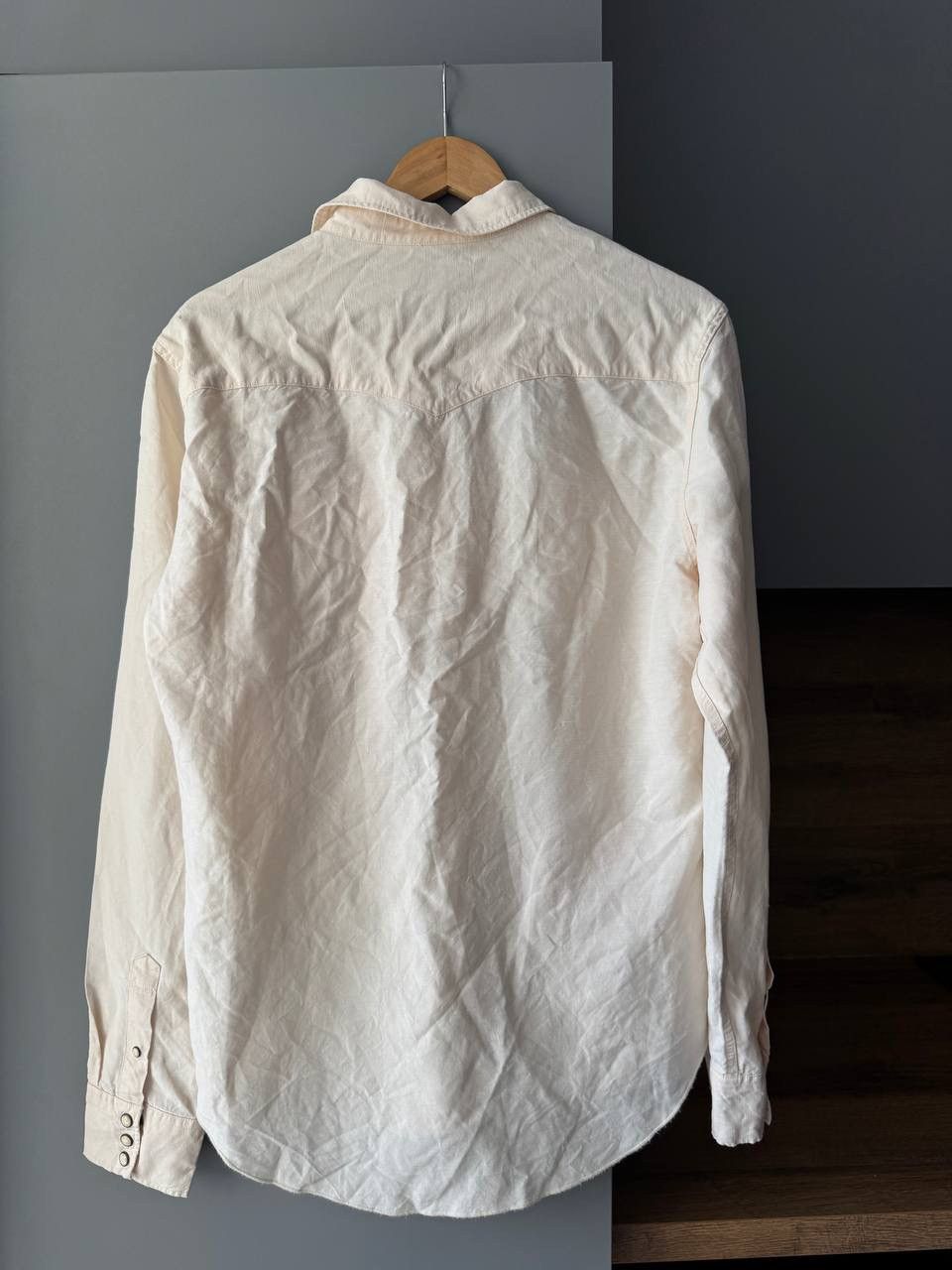 Allsaints All Saints Halleck Linen Solid Shirt Size Small Size US S / EU 44-46 / 1 - 2 Thumbnail