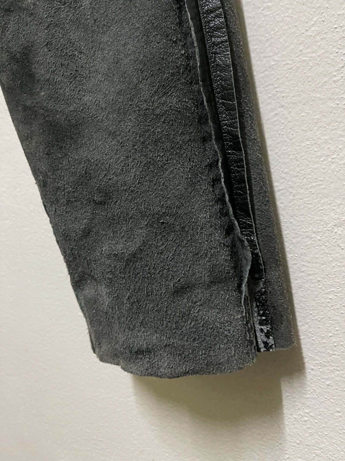 Genuine Leather × Vintage Leather Pants Biker Size US 29 - 22 Thumbnail
