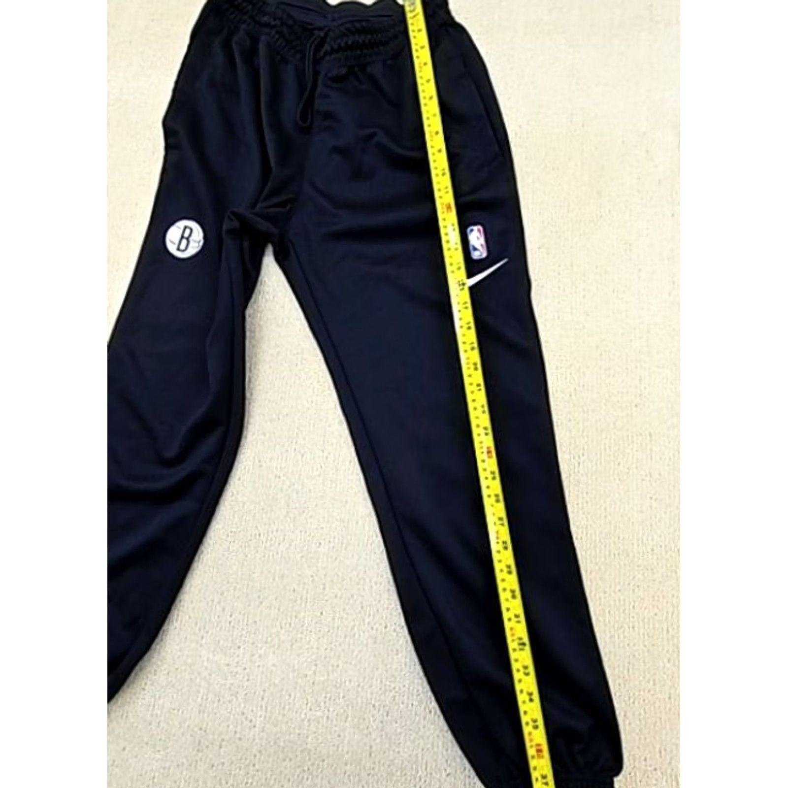 Nike Nike Men’s Black Dri-Fit Brooklyn Nets Sweatpants M Size US 31 - 7 Thumbnail