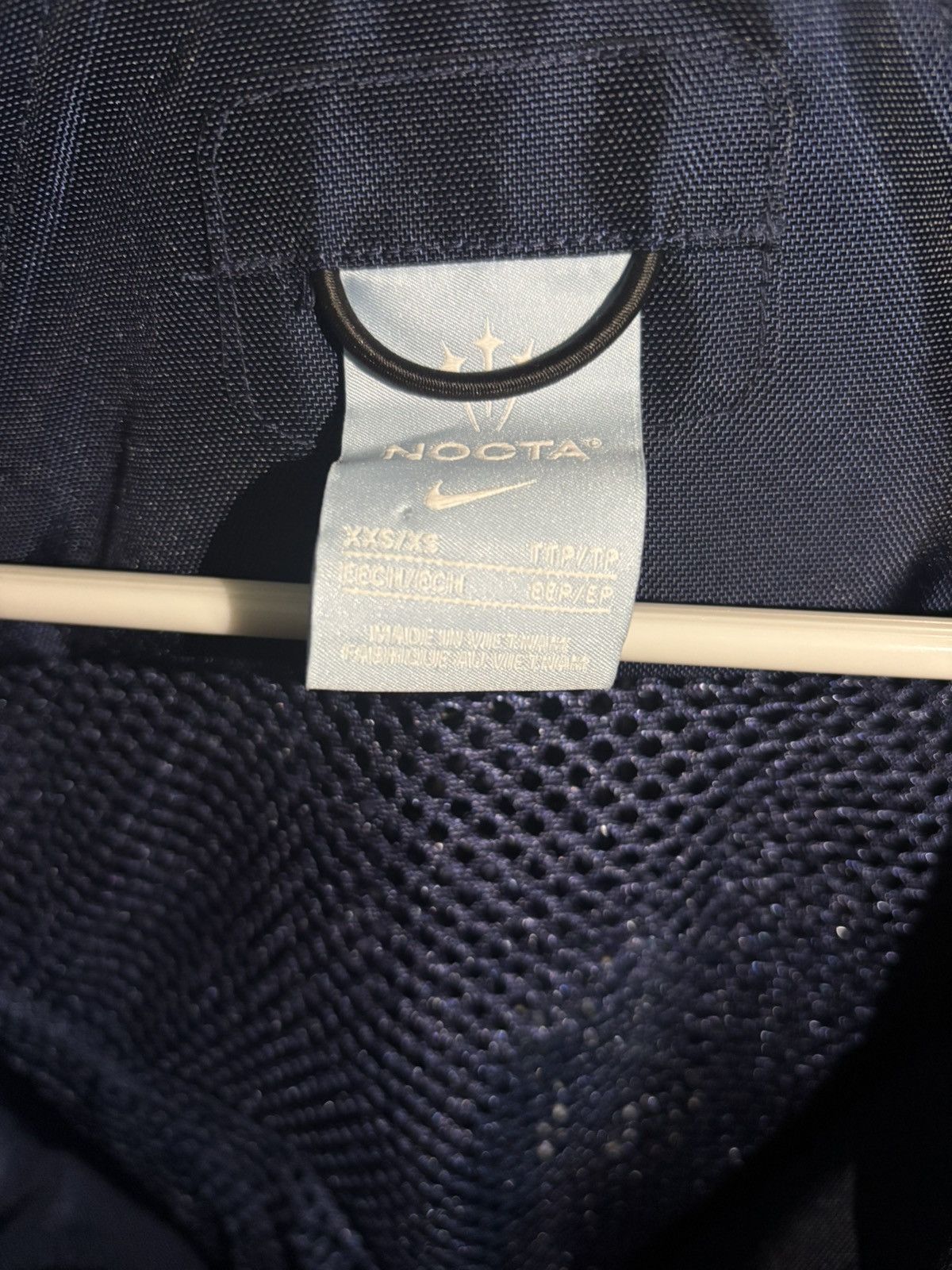 NOCTA × Nike Unreleased Nocta Opal Vest Navy Blue Friends and Family Size US XXS / EU 40 - 4 Thumbnail
