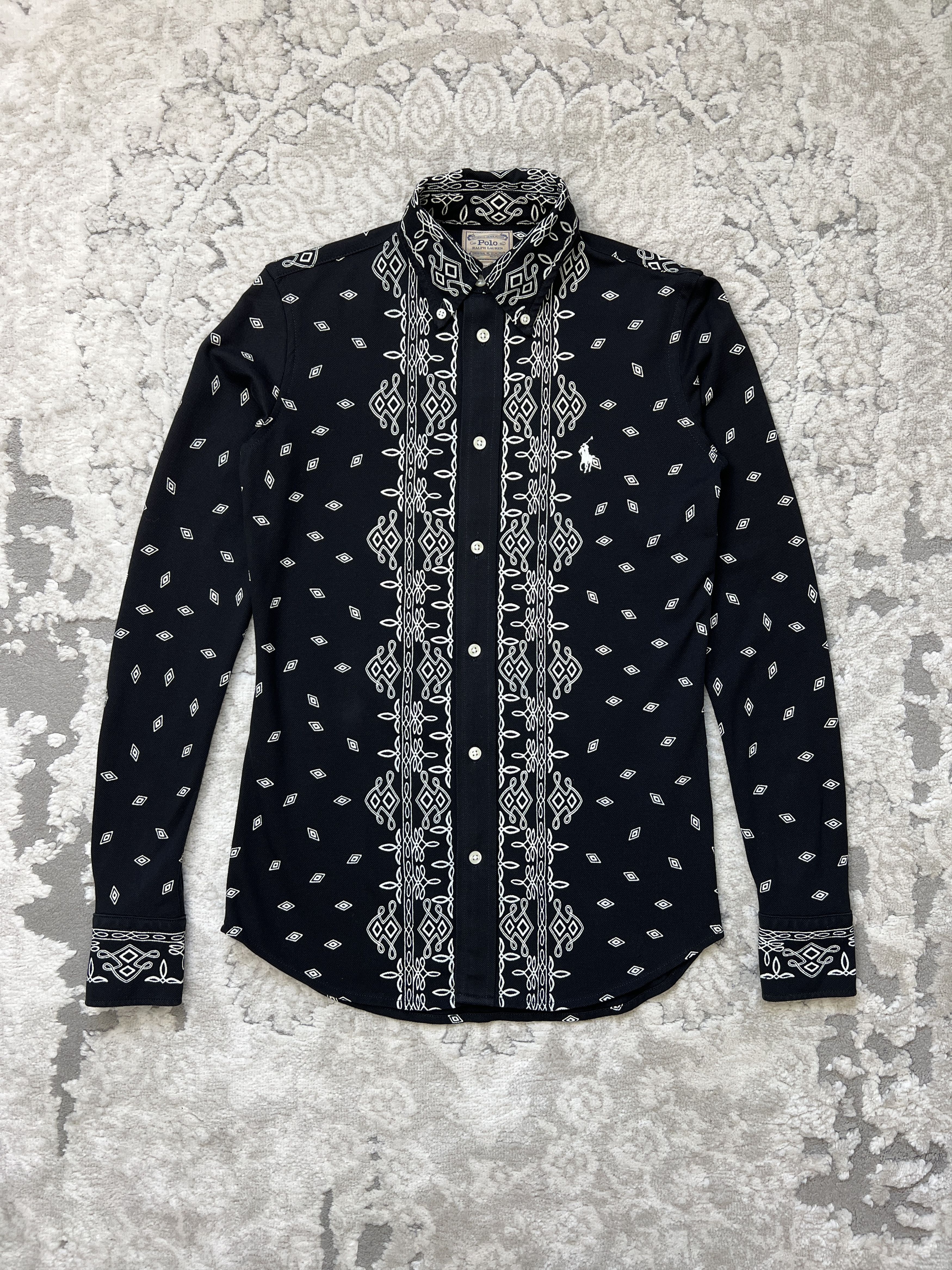 Polo Ralph Lauren Polo Ralph Lauren Bandana Print Button Down Shirt (XS) Size XS / US 0-2 / IT 36-38 - 1 Thumbnail