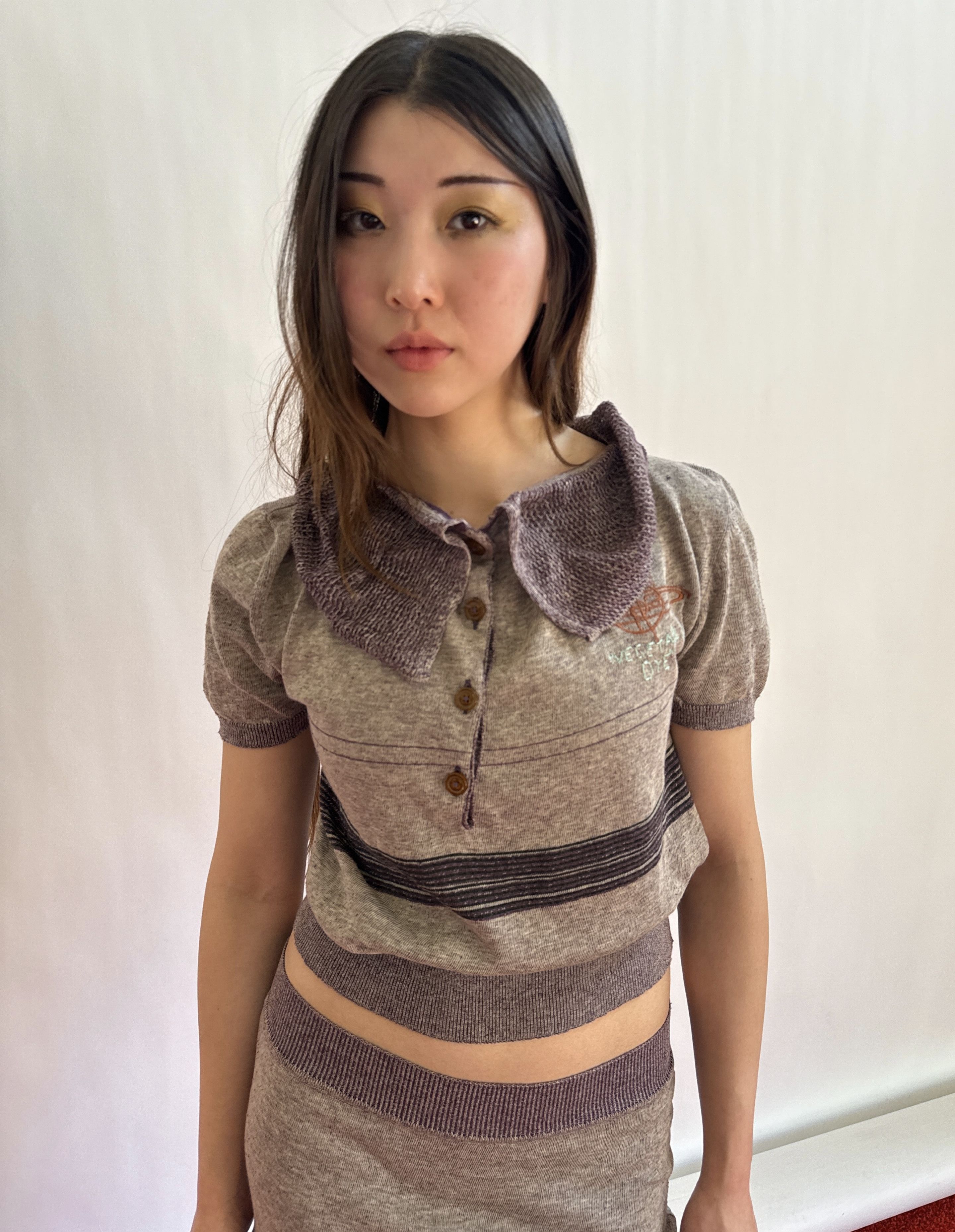Vivienne Westwood 730$ New Expandable Gold Label 2014 Silk Yarn Skirt Size 28" / US 6 / IT 42 - 5 Thumbnail
