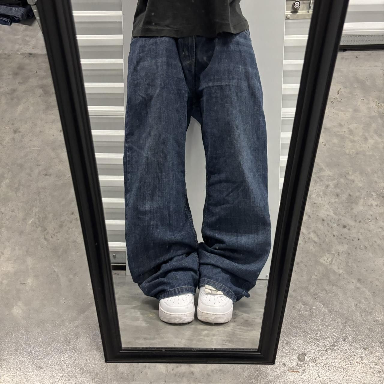 Japanese Brand × Levi's Crazy Vintage Y2K/2000s Grunge Dark Wash