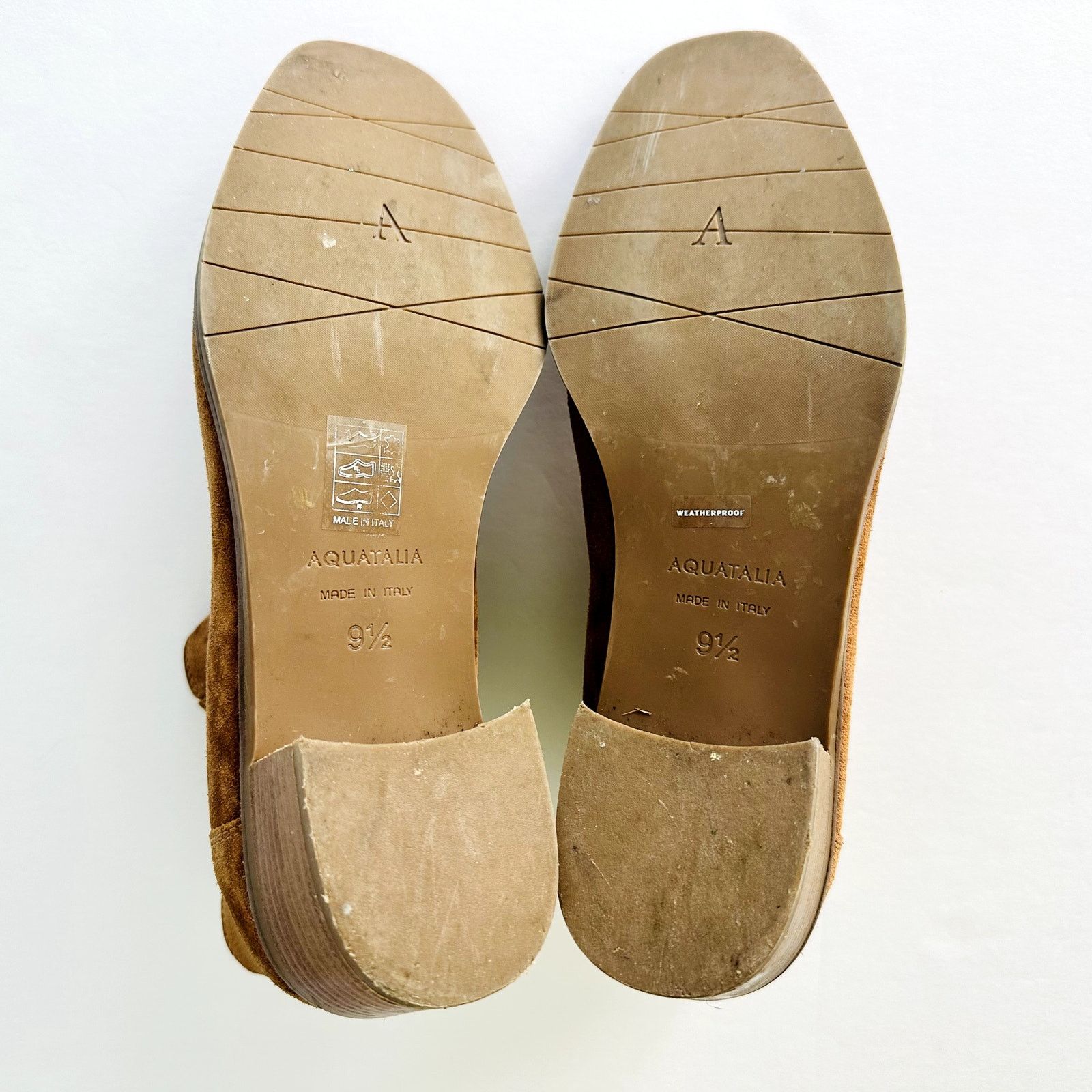 Aquatalia AQUATALIA Rosalin Suede Ankle Boot Size 9.5 Whiskey Tan Size US 9.5 / IT 39.5 - 8 Thumbnail