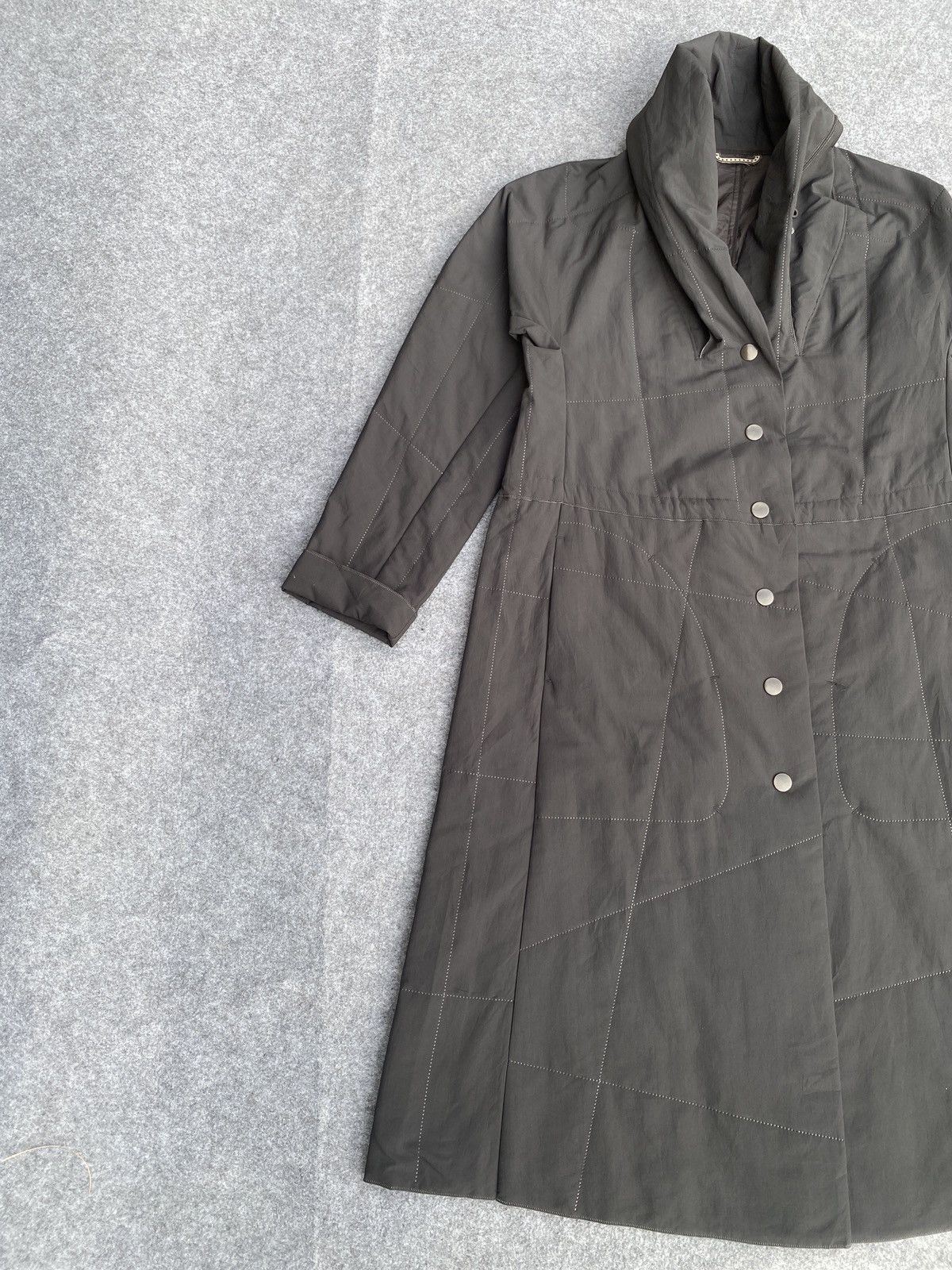 Issey Miyake × Pleats Please Issey Miyake Vintage pleats please issey miyake long jacket Size L / US 10 / IT 46 - 3 Thumbnail