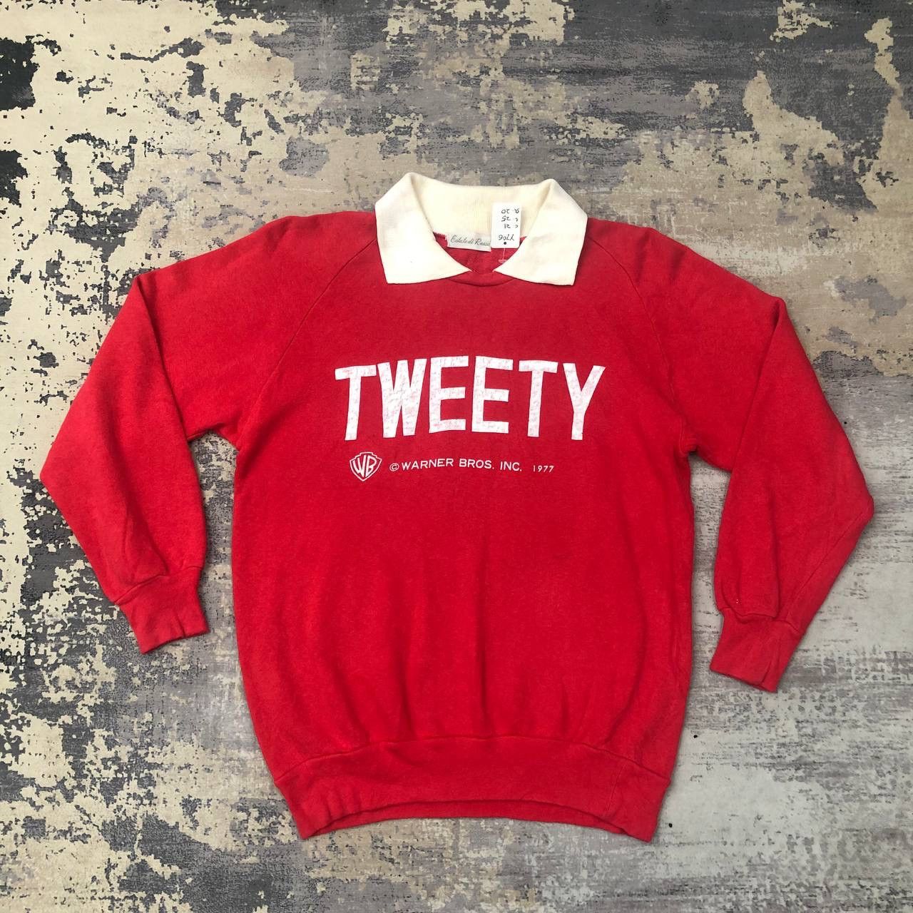 Vintage × Warner Bros Y706. VTG TWEETY WARNER BROS SWEATSHIRTS Size US M / EU 48-50 / 2 - 3 Thumbnail