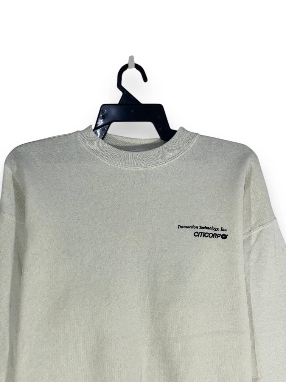 Vintage Vintage citicorp software sweatshirt Size US L / EU 52-54 / 3 - 5 Thumbnail