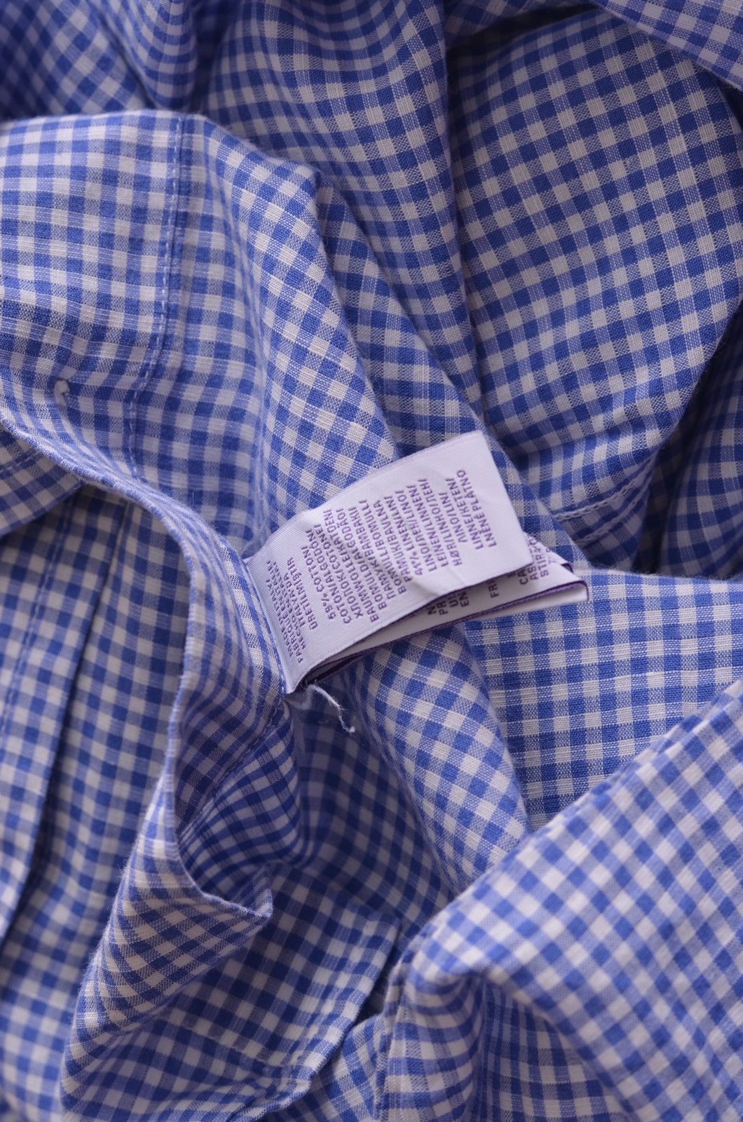 Ralph Lauren Vintage Polo Ralph Lauren Purple Check Button shirt Size US XL / EU 56 / 4 - 6 Thumbnail
