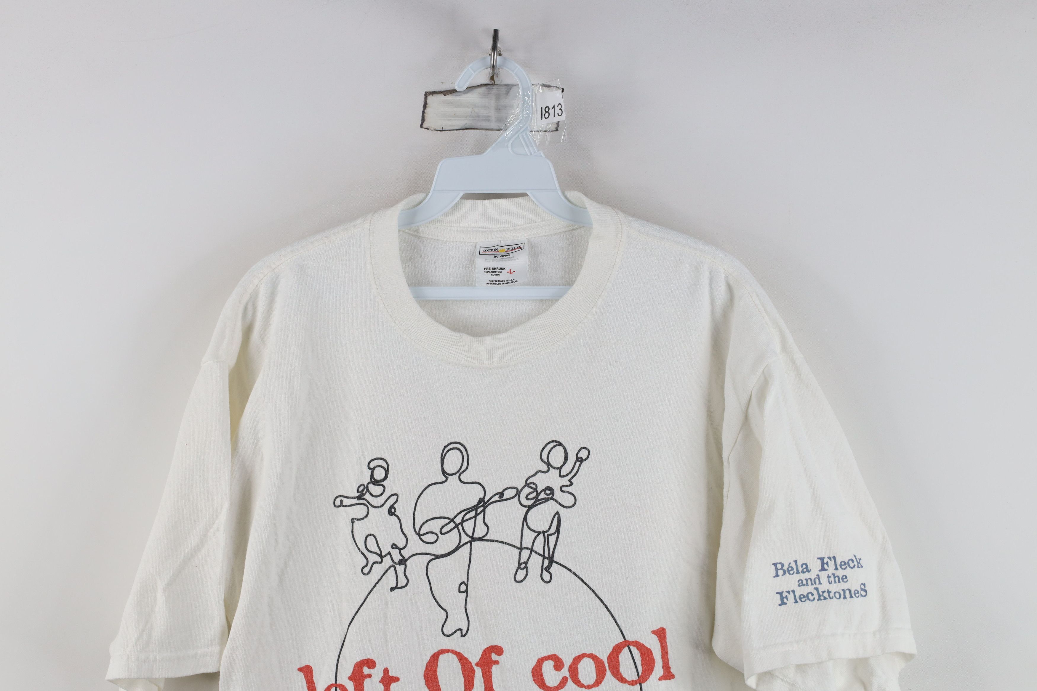 Vintage Vintage 90s Cool Bela Fleck and the Flecktones Band T-Shirt Size US L / EU 52-54 / 3 - 2 Thumbnail