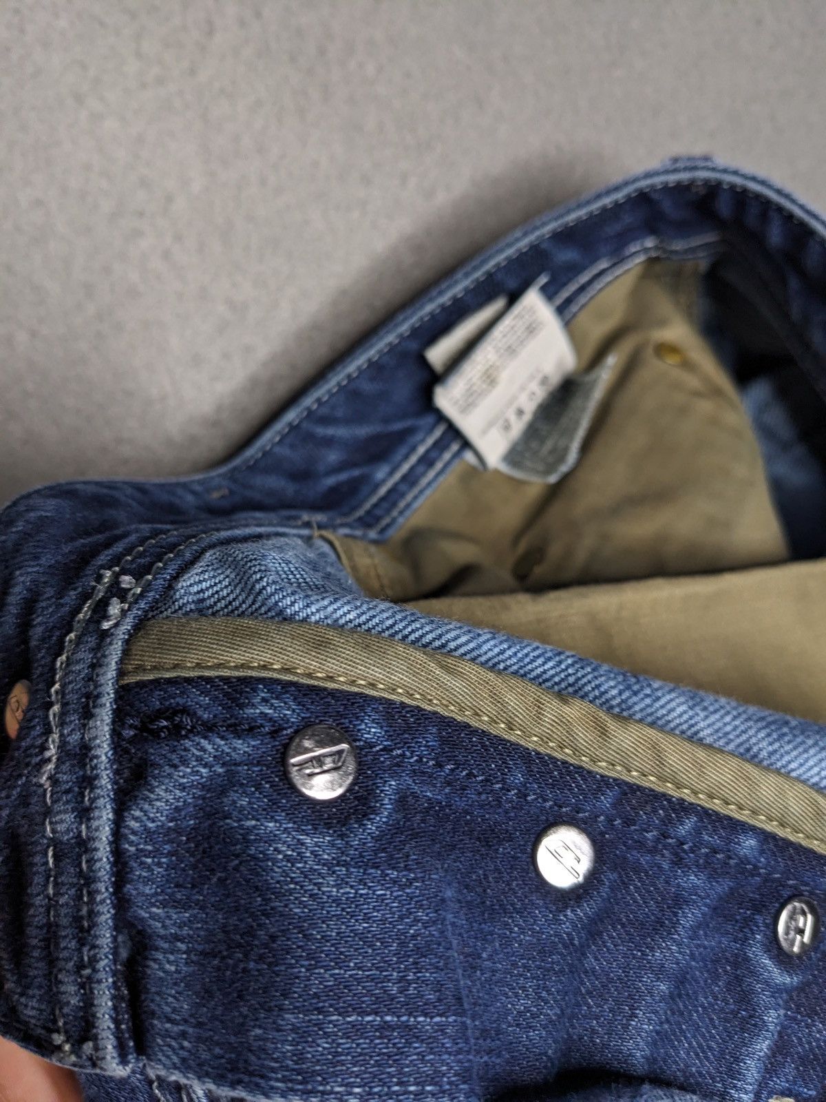 Diesel VTG Diesel Zatiny Denim 38x28 Bootcut Flare Jeans Size US 38 / EU 54 - 13 Thumbnail