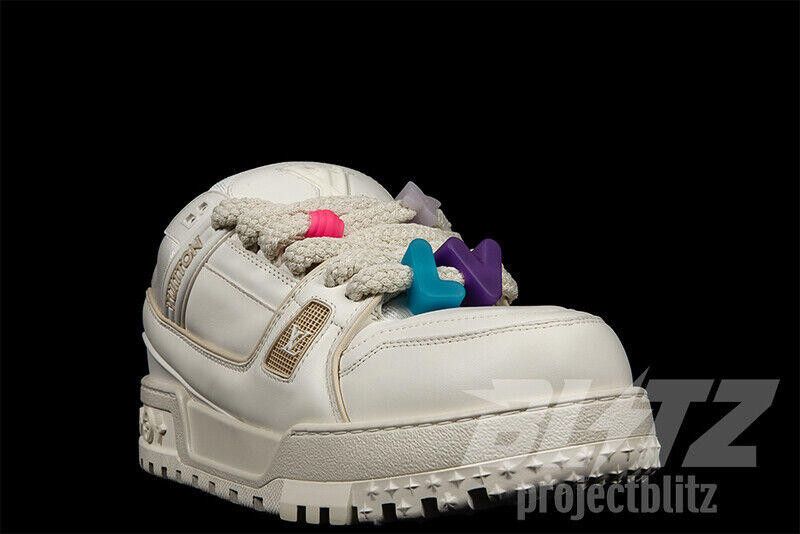 Louis Vuitton LOUIS VUITTON LV TRAINER MAXI SNEAKER WHITE VIRGIL ABLOH Size US 10 / EU 43 - 2 Thumbnail