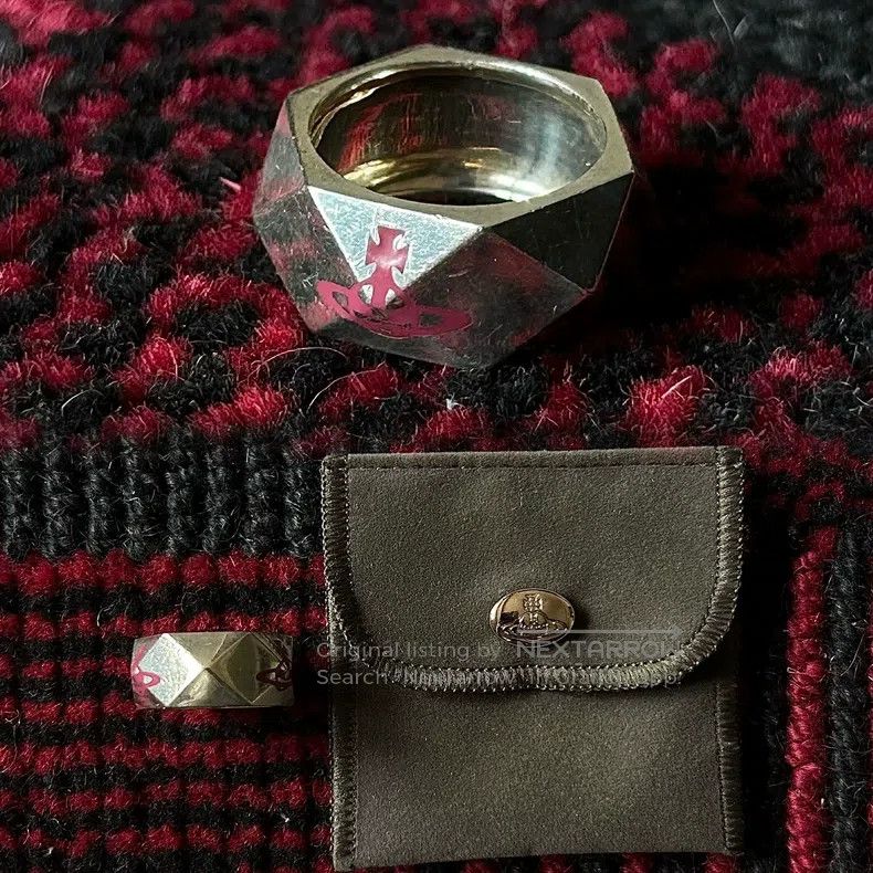 Vivienne Westwood Vivienne Westwood First Press Snake Ring, Sun Moon Star Ri Size ONE SIZE - 8 Thumbnail