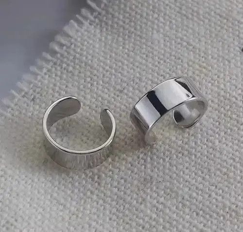 Jewelry x Vintage 925 Silver Vintage Earrings, Men's