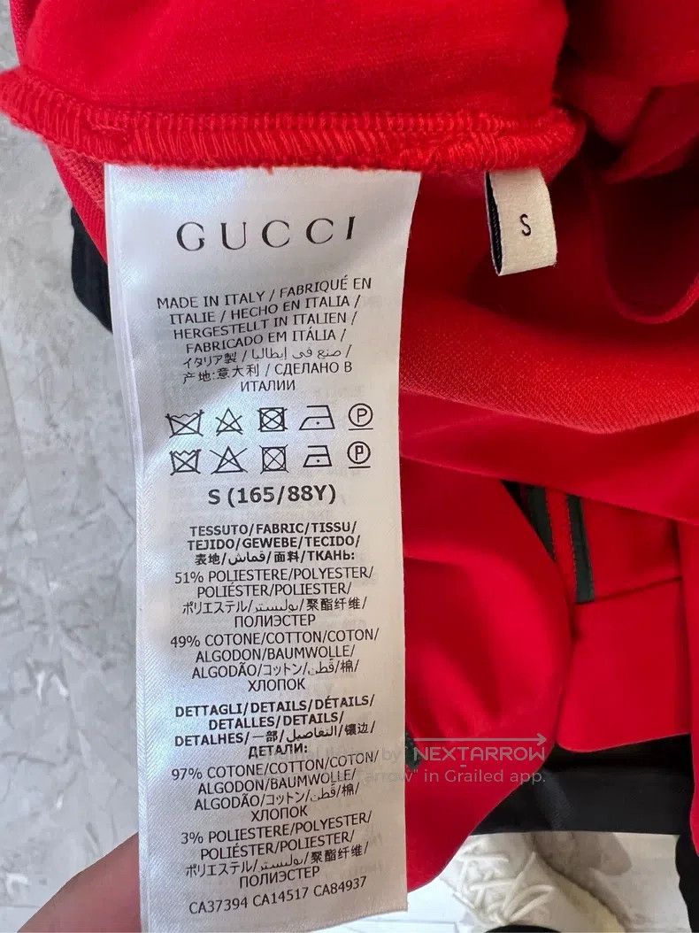Gucci Gucci Cherry embroidered red jacket Size S / US 4 / IT 40 - 4 Thumbnail