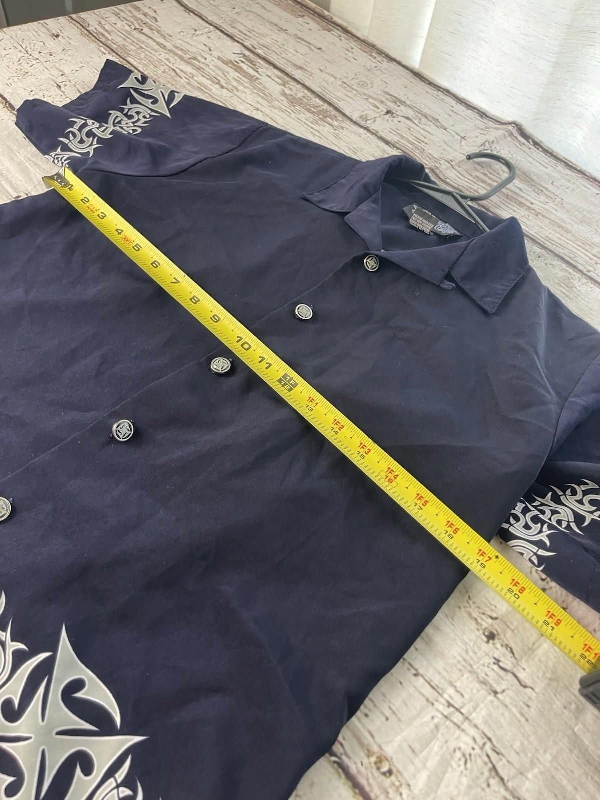 Tribal Streetwear Silver Point Boys Youth S Tribal Design Y2K Vintage Shirt Size US S / EU 44-46 / 1 - 5 Thumbnail
