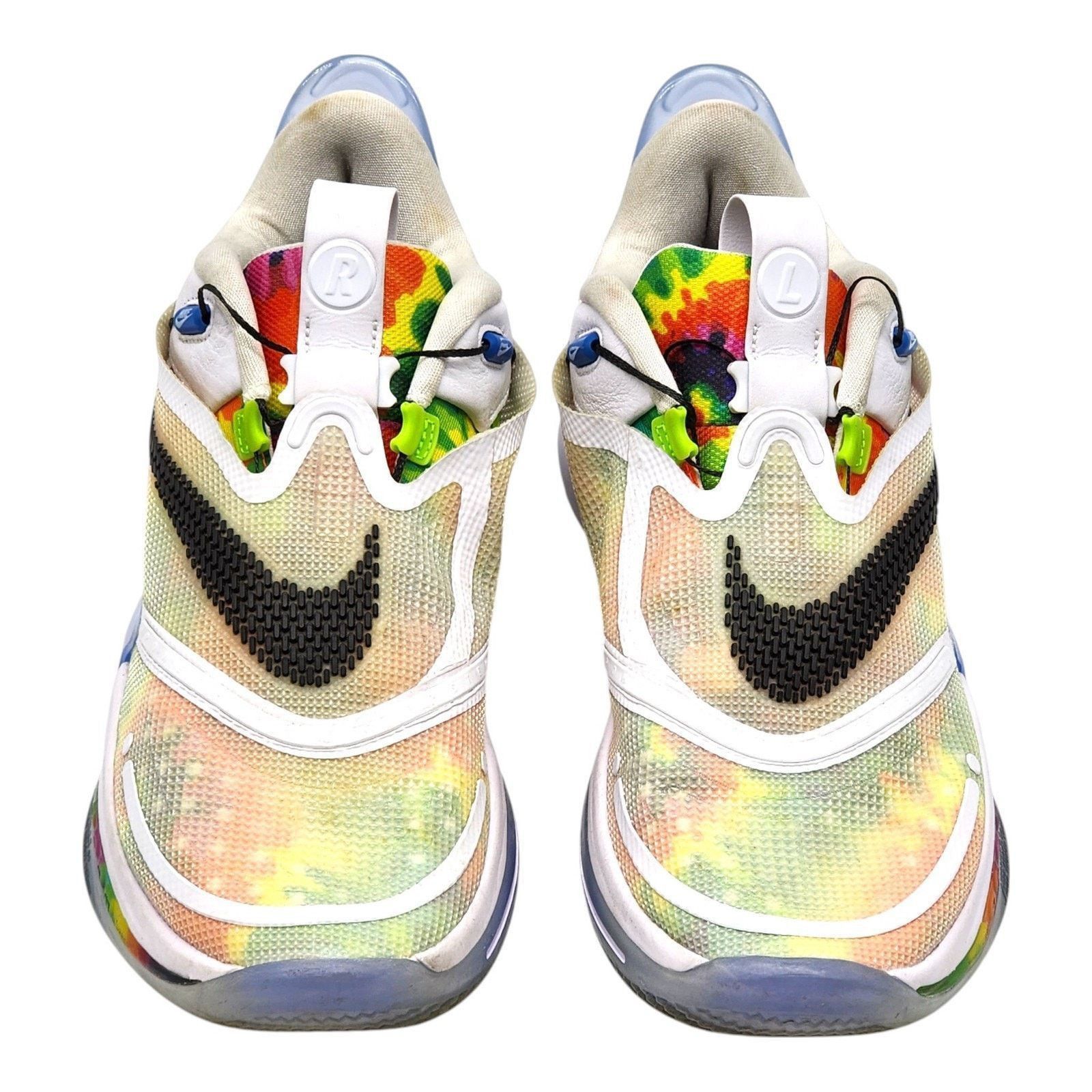 Nike Adapt BB 2.0 Tie-Dye BQ5397-100 Mesh Sneaker Multi US 10 Size US 10 / EU 43 - 3 Thumbnail