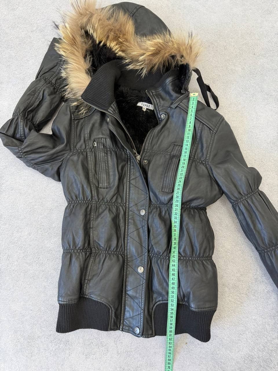 Japanese Brand Avant-Garde Hysteric Glamour Style Leather Fur Jacket Size US M / EU 48-50 / 2 - 16 Thumbnail