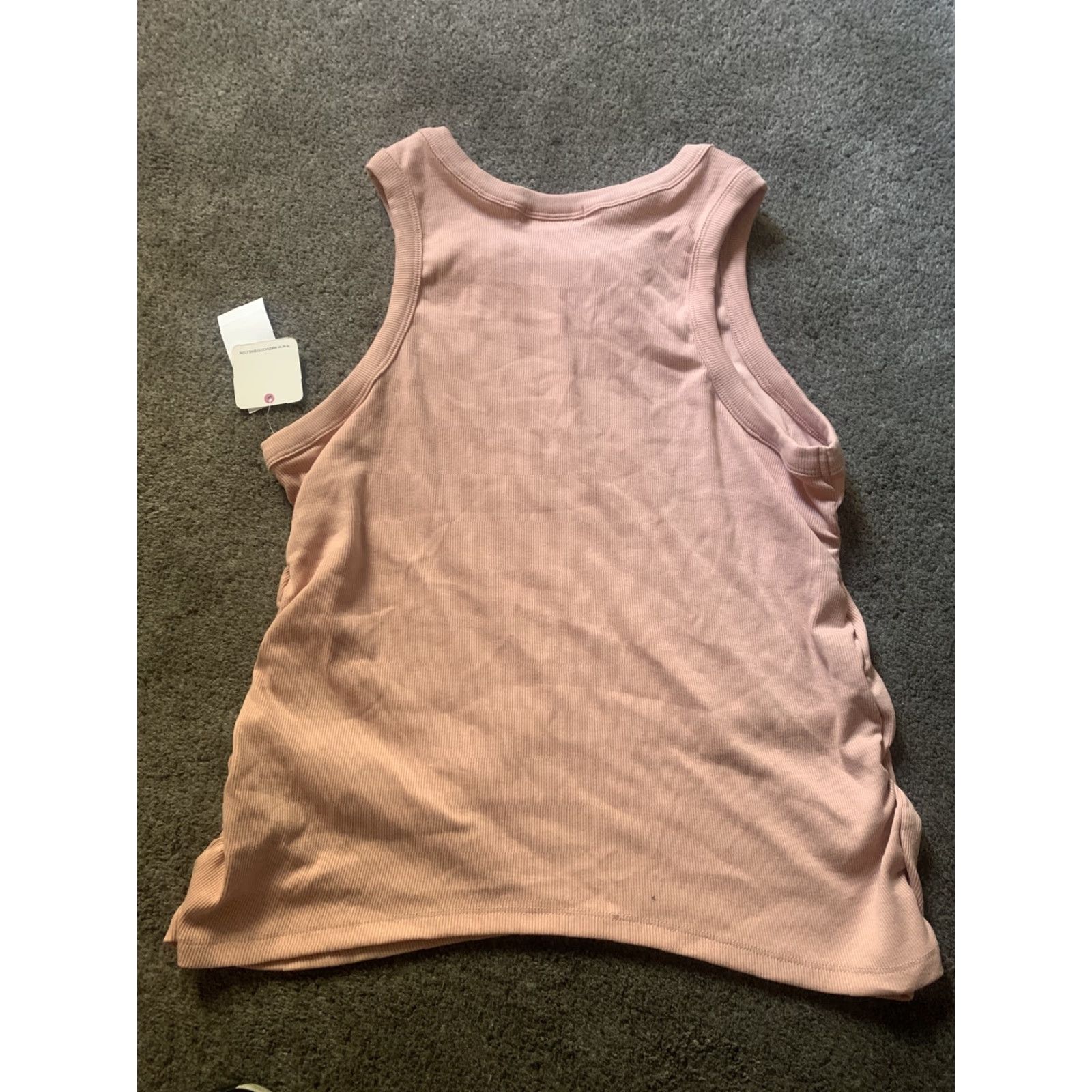 Vintage Rebellious One Tank Top Womens XL Sleeveless Round Neck Pink Top Size XL / US 12-14 / IT 48-50 - 5 Thumbnail