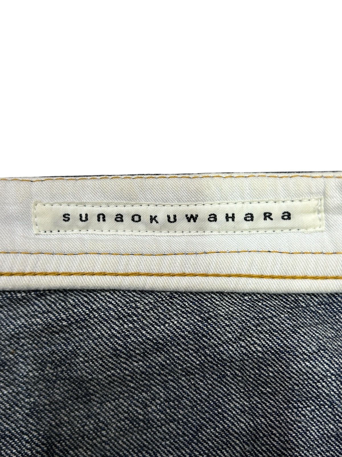 Issey Miyake Vintage Sunaokuwahara Issey Miyake Wide Freak Jeans Size US 29 - 11 Thumbnail