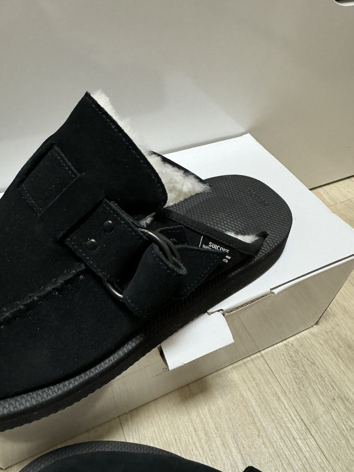 Suicoke Lemi Mab Suede Leather Slip Ons Shoes Size US 11 / EU 44 - 3 Thumbnail