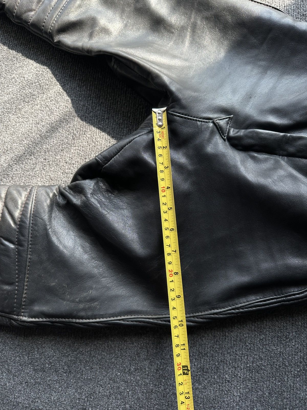 Leather 🚨Vintage leather pants motorcycles Black LUXURY Y2K Size 25" / US 0 / IT 36 - 20 Thumbnail